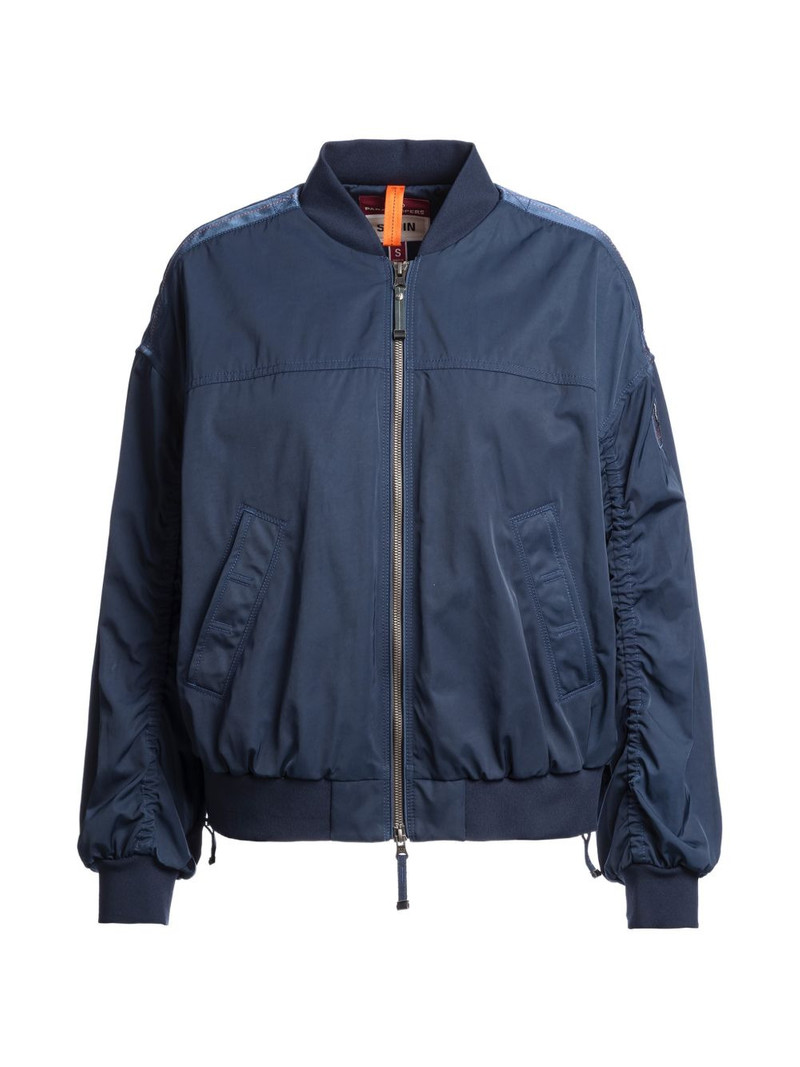 ruched bomber jacket 1