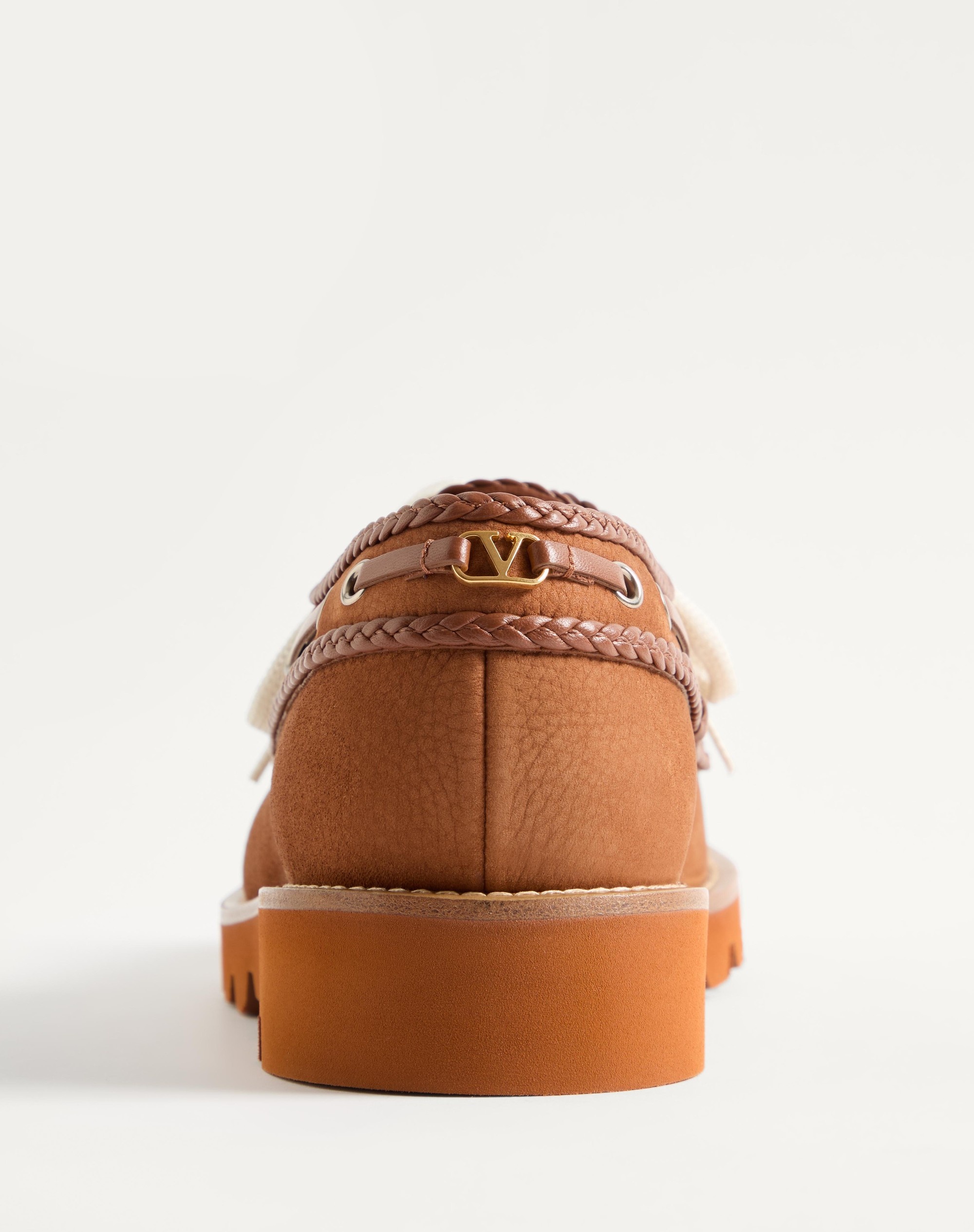PALM AVENUE DEERSKIN SUEDE BOAT SHOE - 6