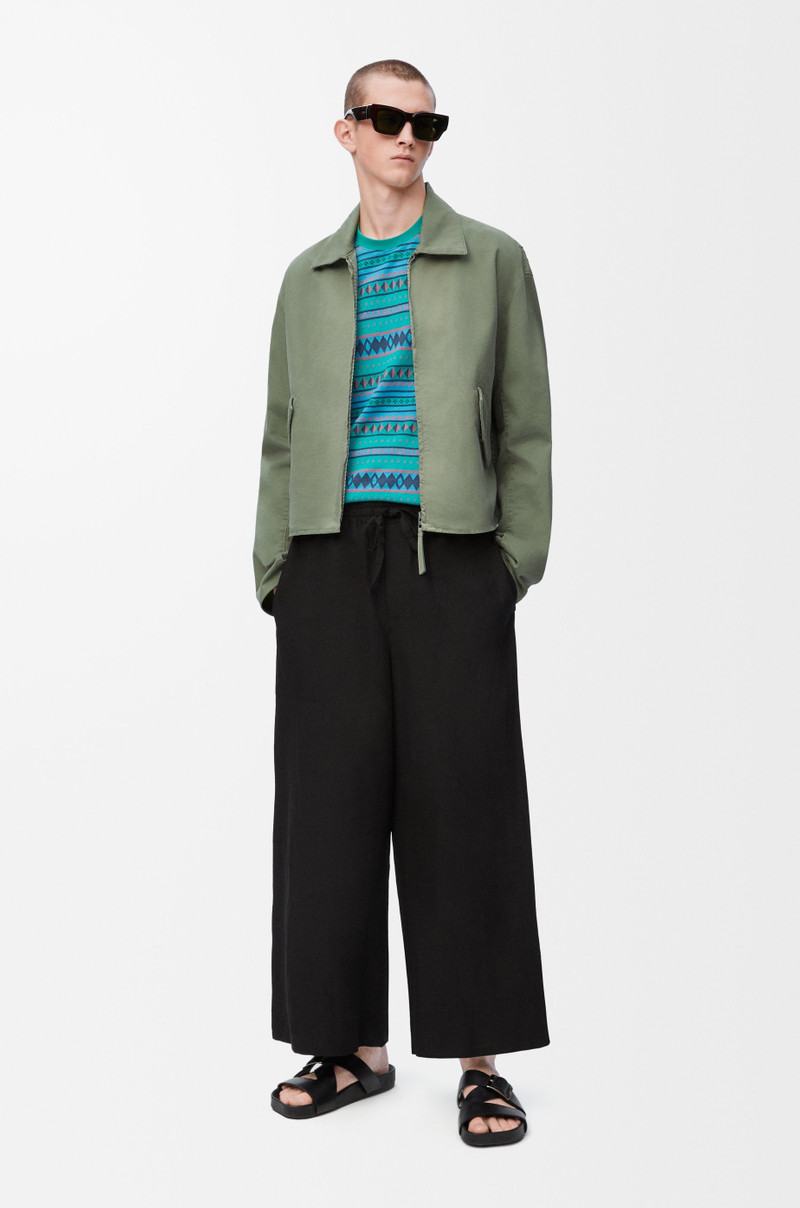 Loewe Anagram jacket in cotton outlook