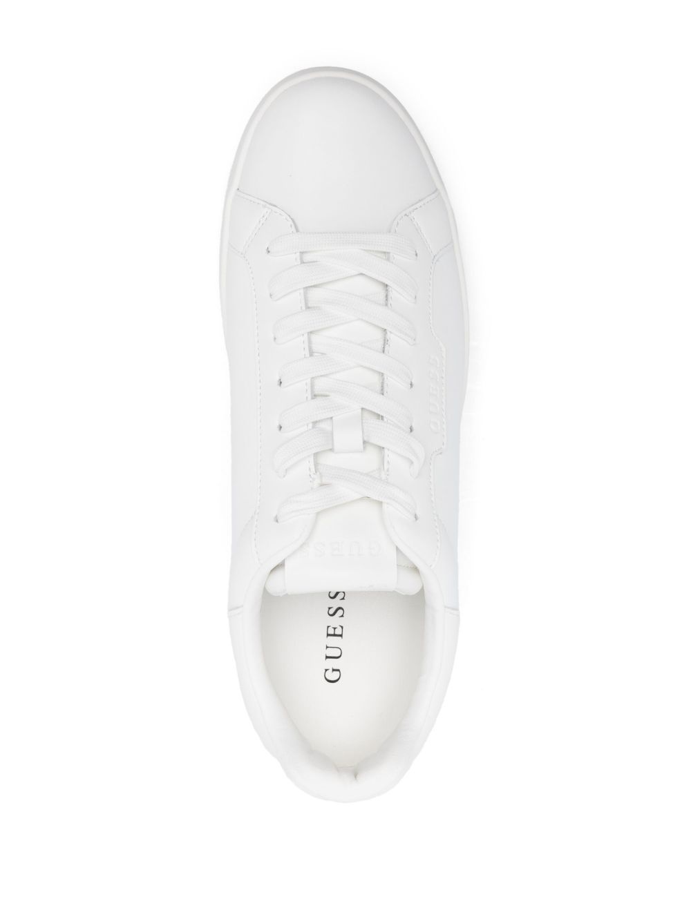 logo-debossed sneakers - 4
