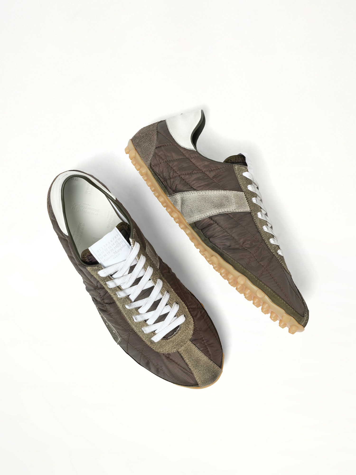 Sprinters Low Sneaker in Dark Green/White/Grey - 4