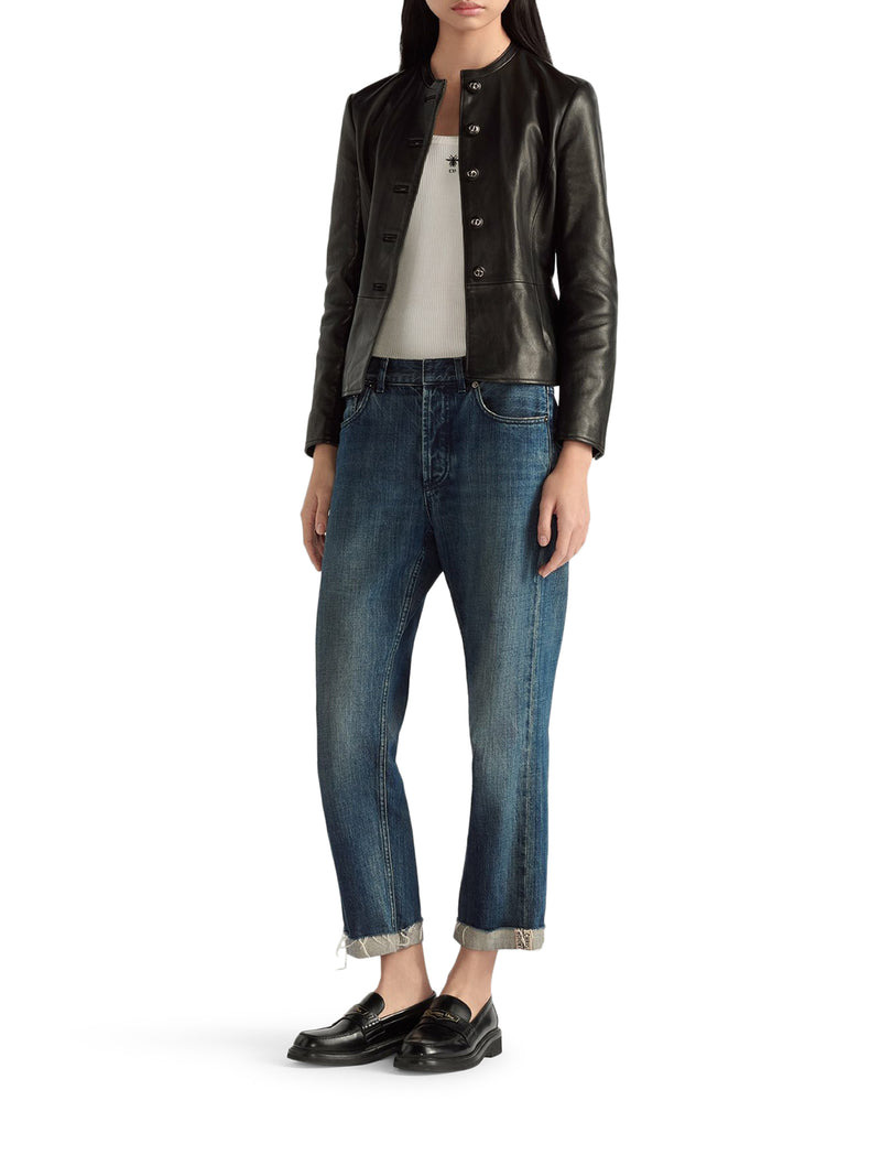 Christian Dior Women Boyfriend Jeans In Blue Denim - 2