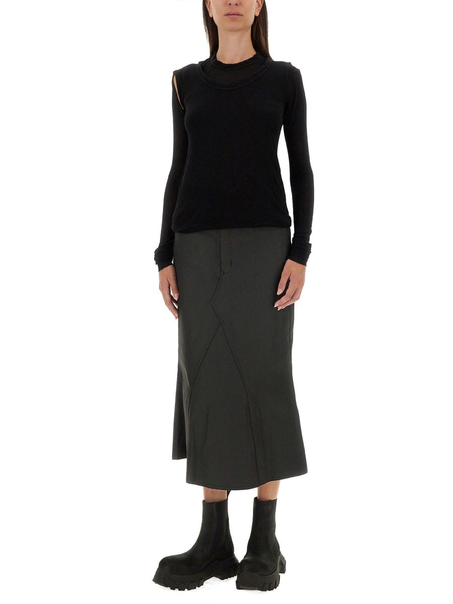 Rick Owens Women Denim Skirt - 2