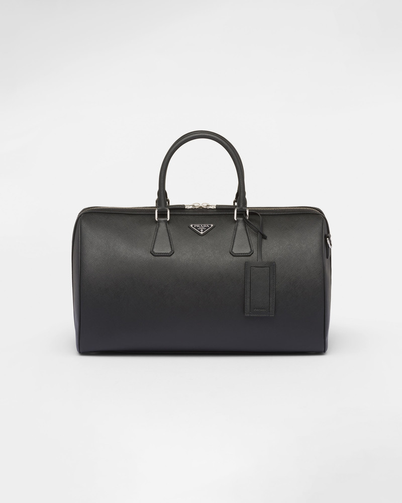 Saffiano leather travel bag 1
