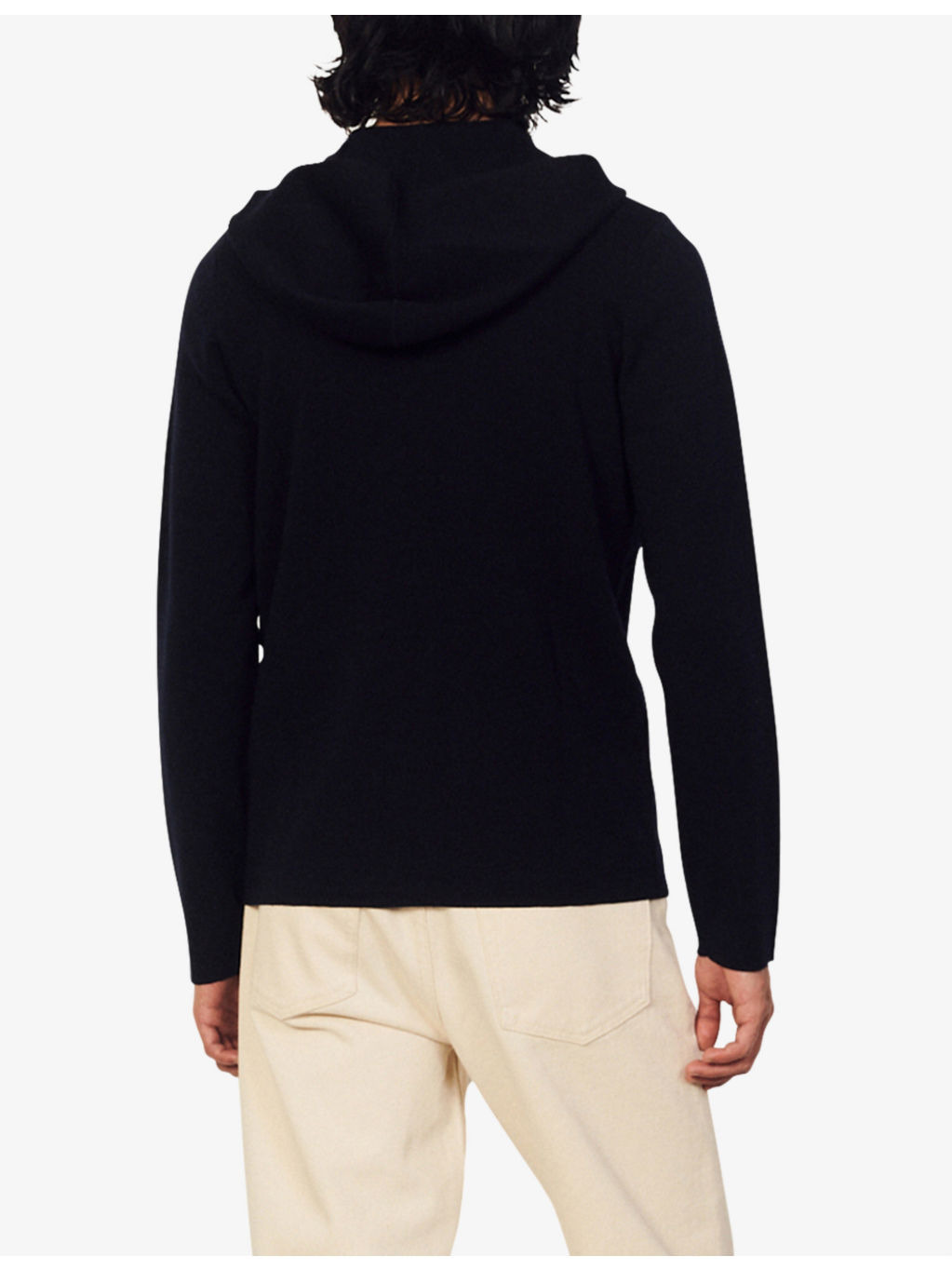 Long-sleeved wool hoody - 5