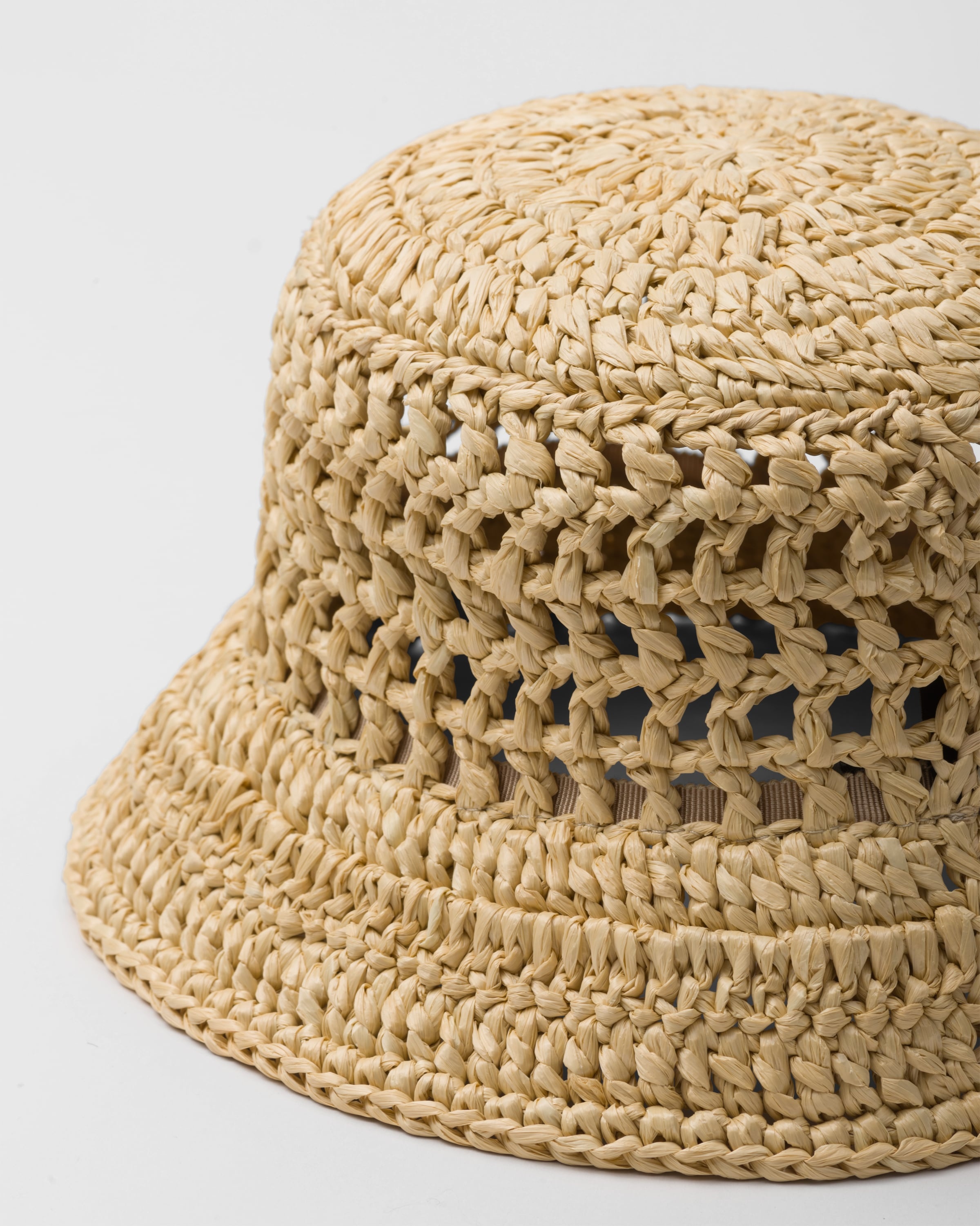 Woven fabric bucket hat - 3