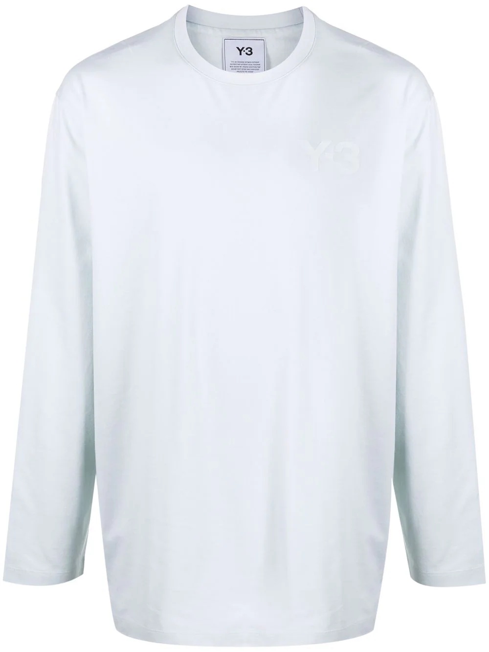 logo-print long-sleeved T-shirt - 1