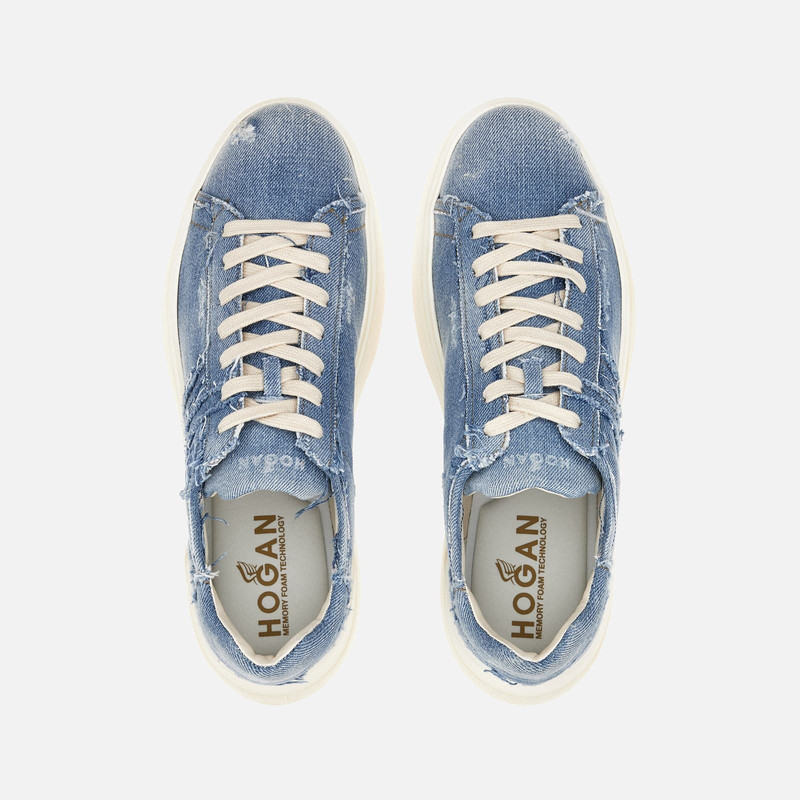 Sneakers Hogan H580 Light Blue 4
