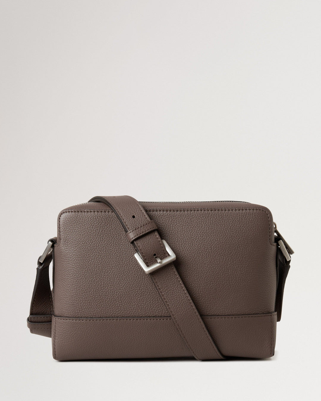 Small Farringdon Messenger Taupe Brown Small Pebble Grain - 3