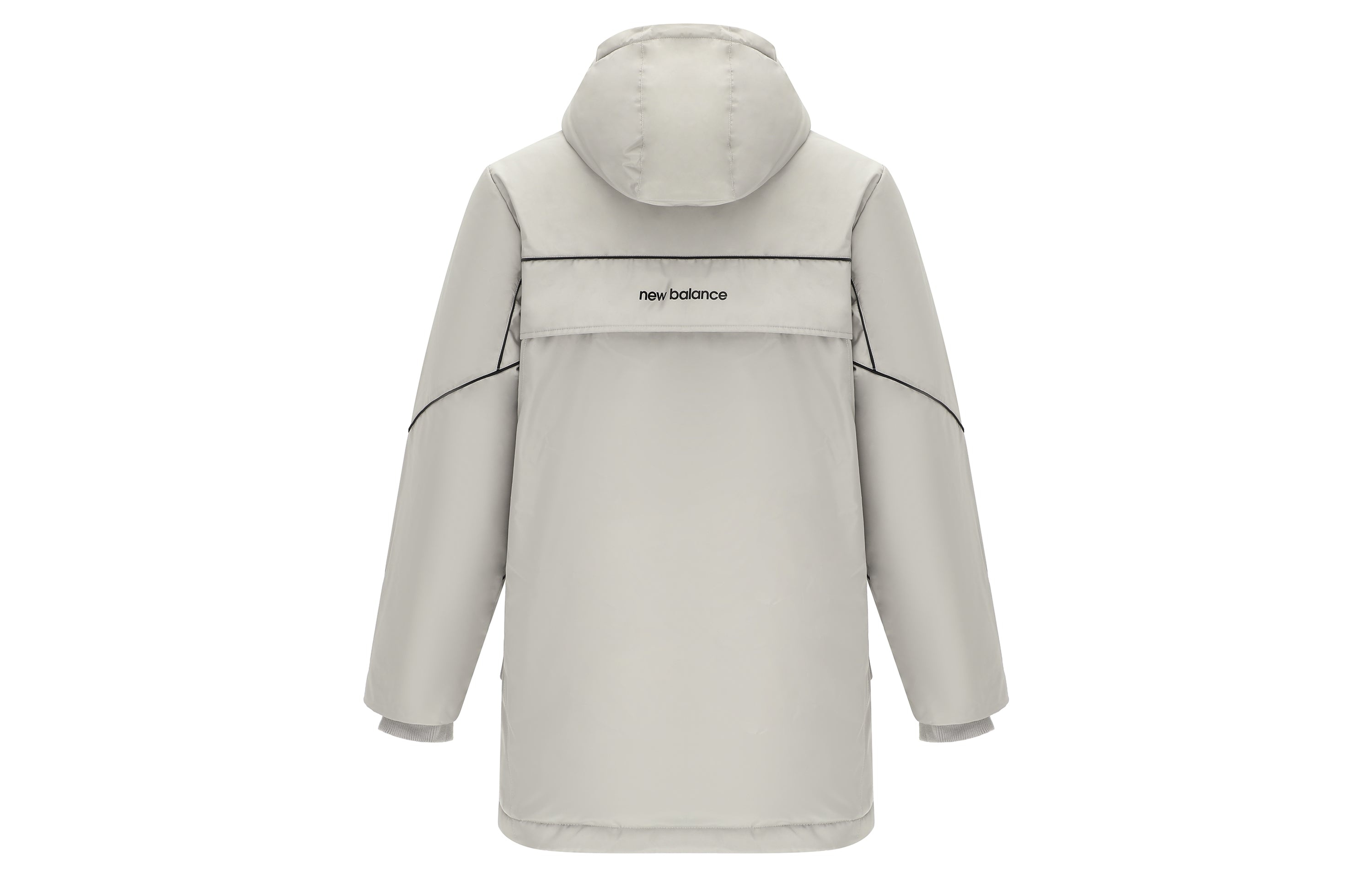 New Balance Sportswear Hooded Jacket 'Grey Black' AMJ14320-ARF - 2