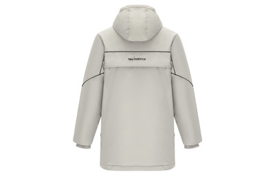 New Balance New Balance Sportswear Hooded Jacket 'Grey Black' AMJ14320-ARF outlook