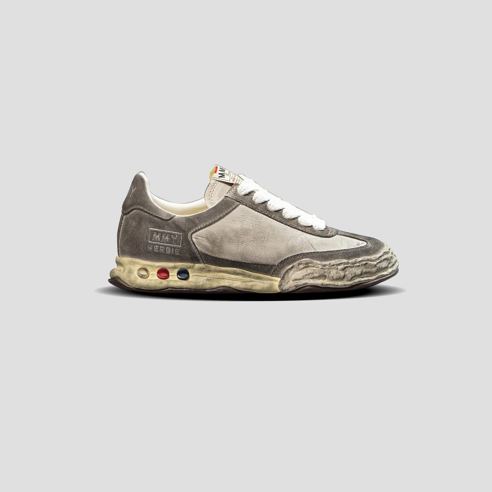 HERBIE OG SOLE LOW TOP SUEDE/NYLON SNEAKERS - 1