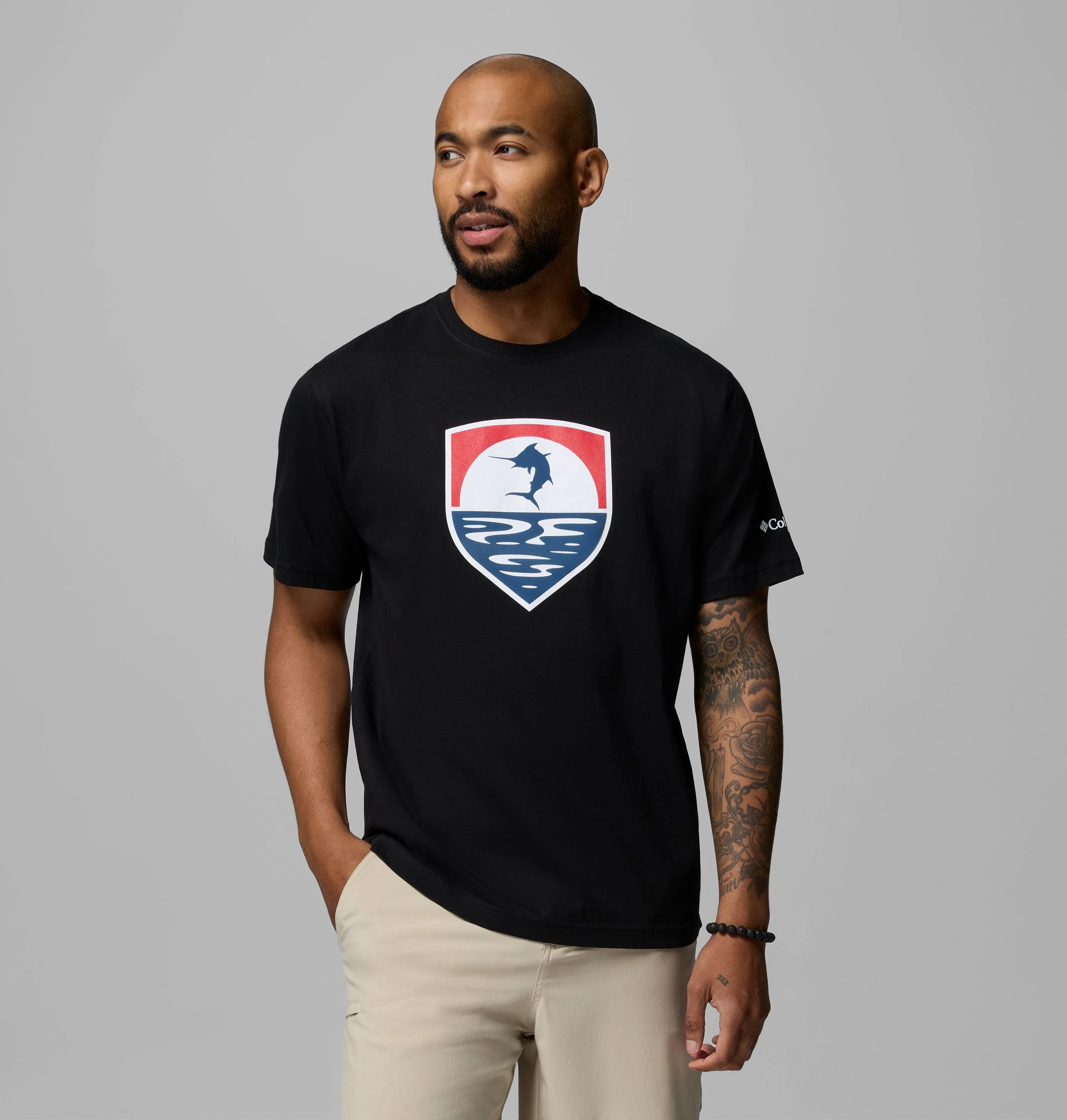 Men's PFG Silver Bank T-Shirt - 1
