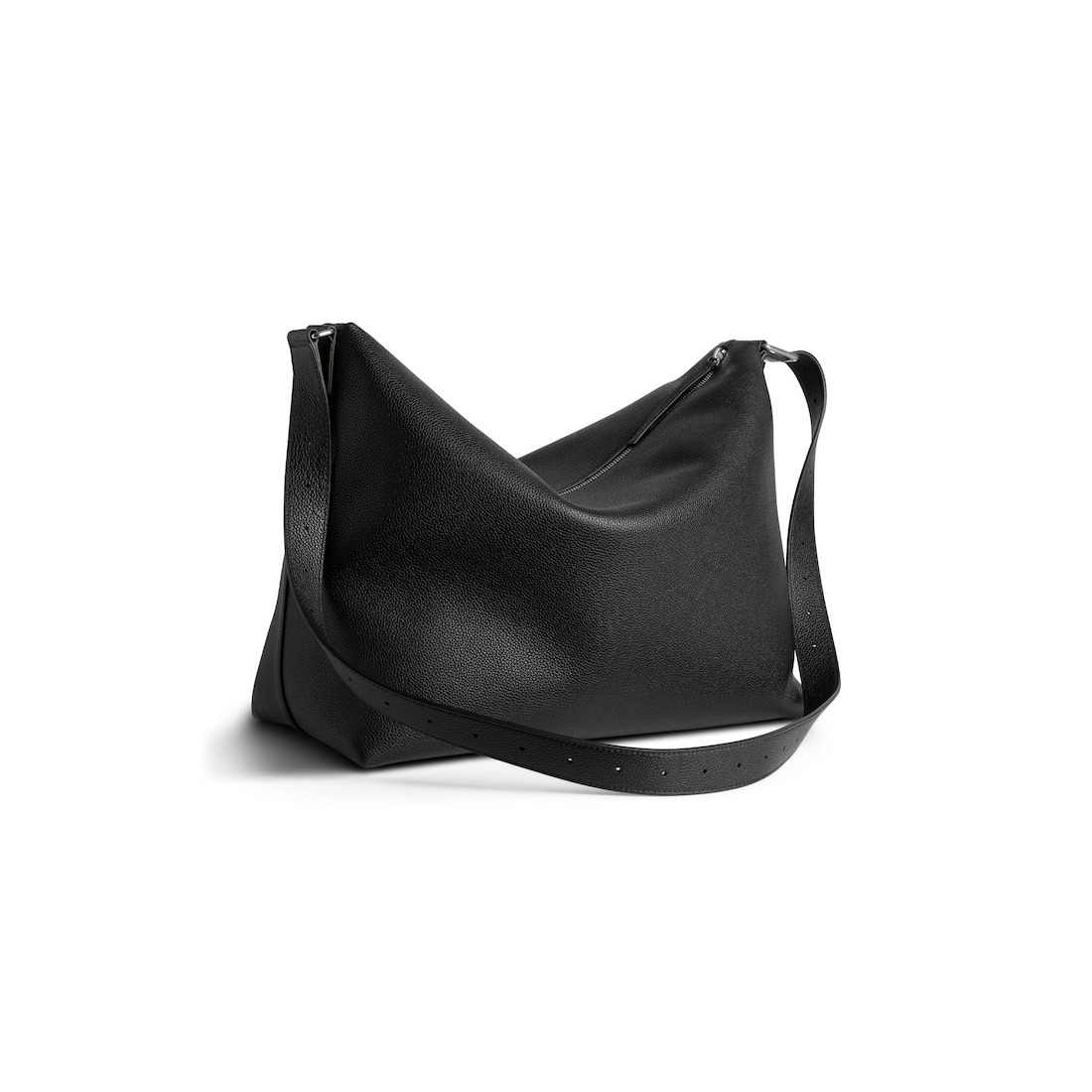 Men's Credit Large Messenger Bag in Black - 3
