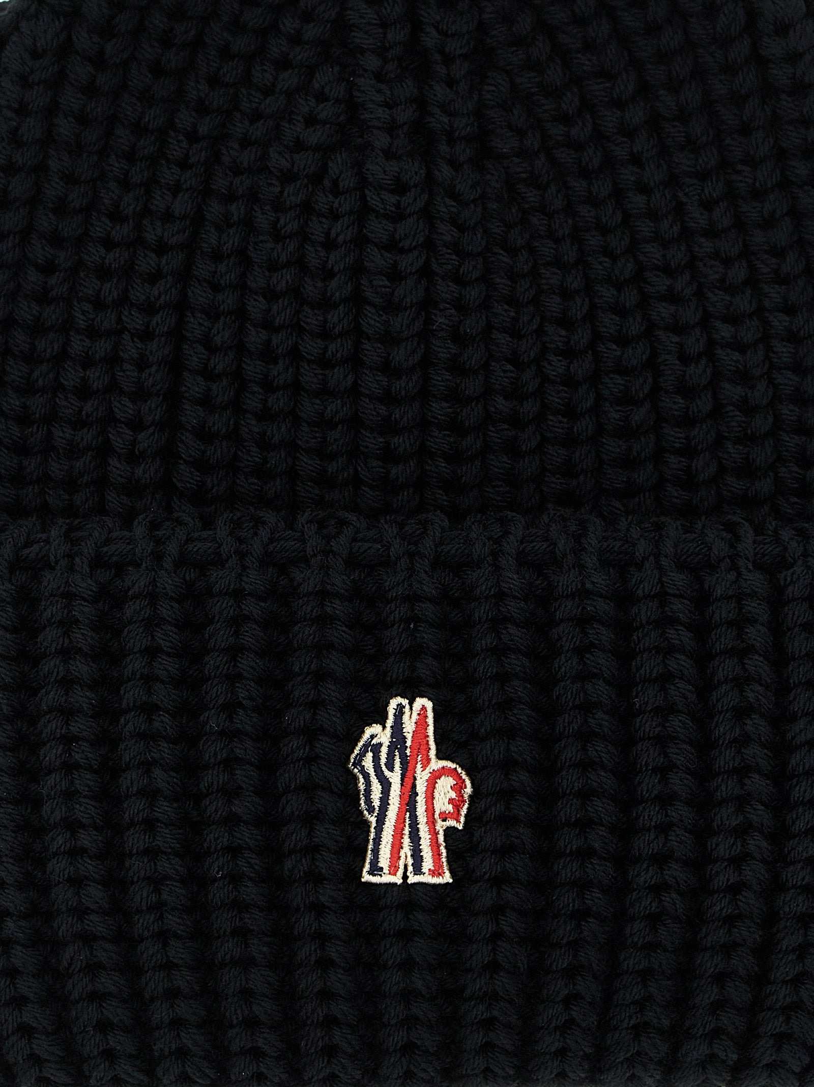 Moncler Grenoble Men Logo Patch Beanie - 3