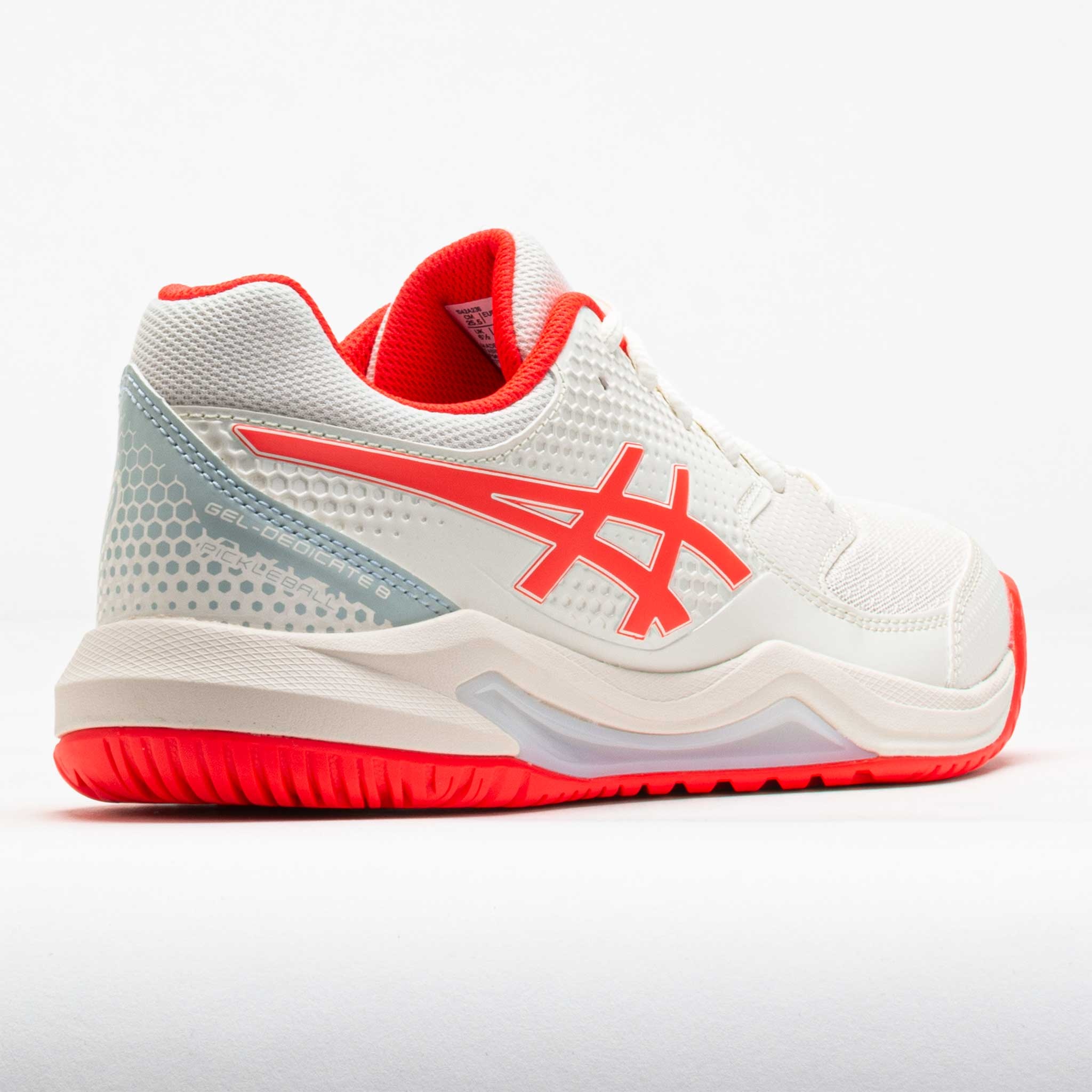 ASICS GEL-Dedicate 8 Women's Cream/Flash Red - 6