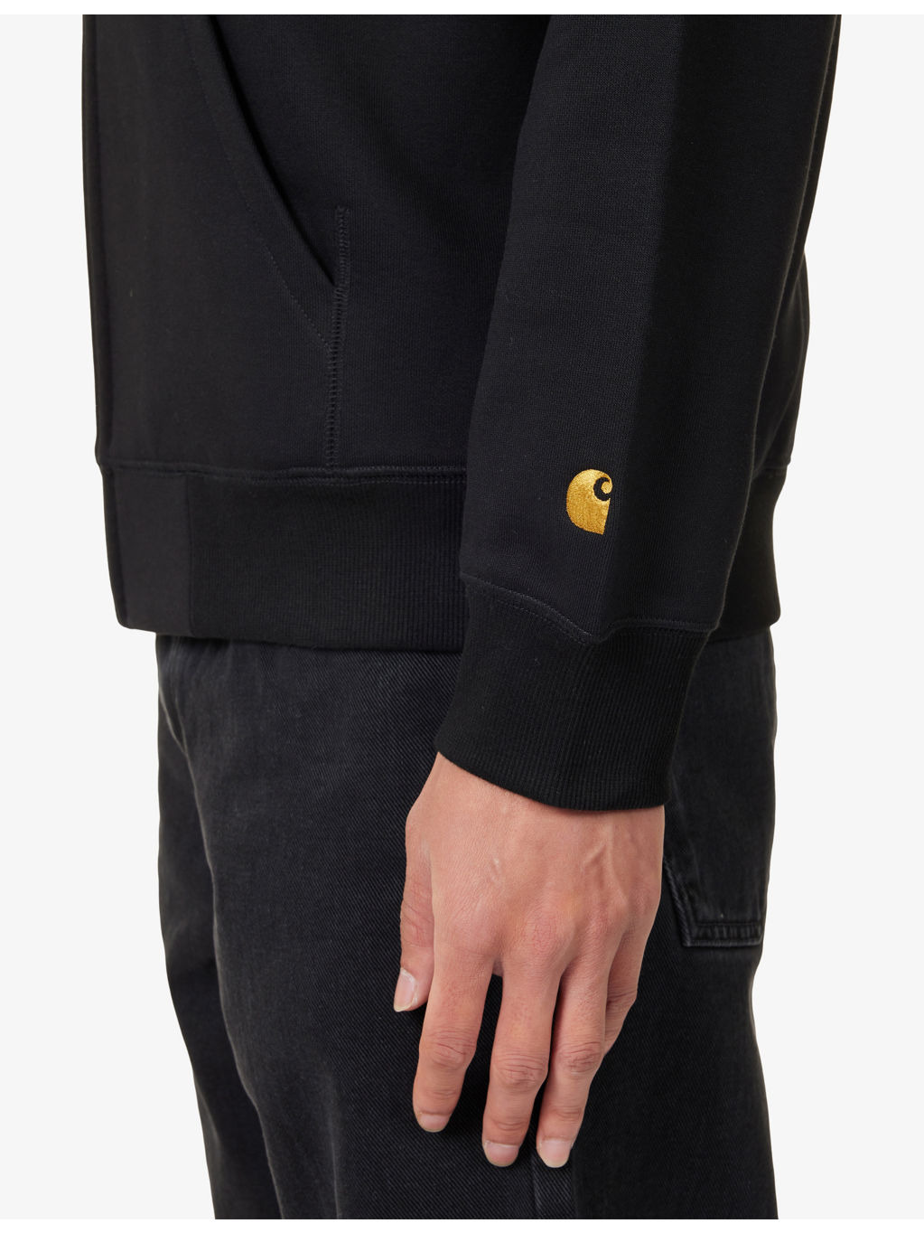 Logo-Embroidered Zip-Up Cotton-Blend Hoody - 5