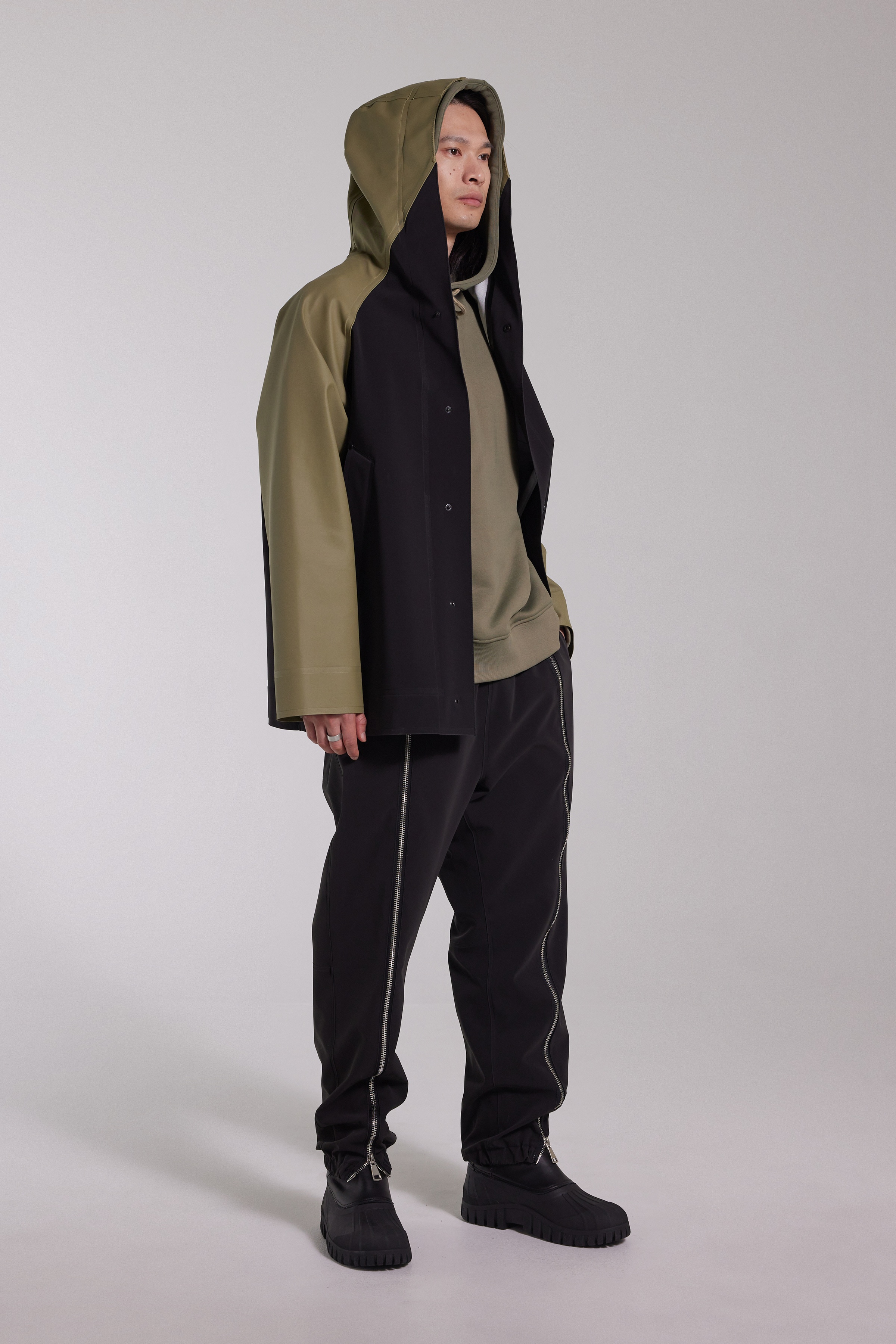 Bergamo Hooded Jacket Aloe - 4