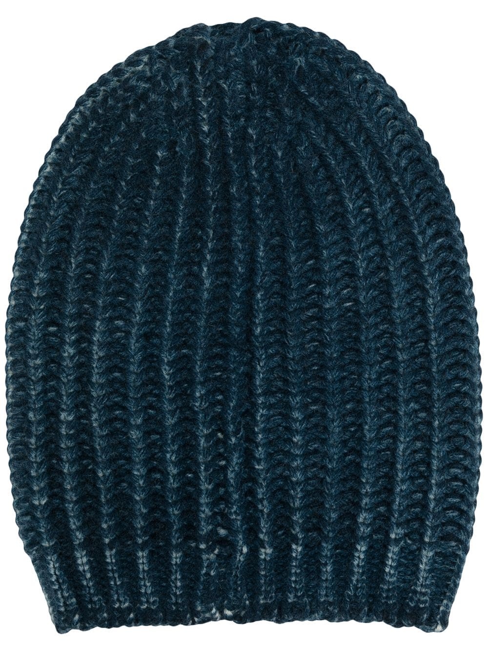 chunky-ribbed-knit beanie  - 1