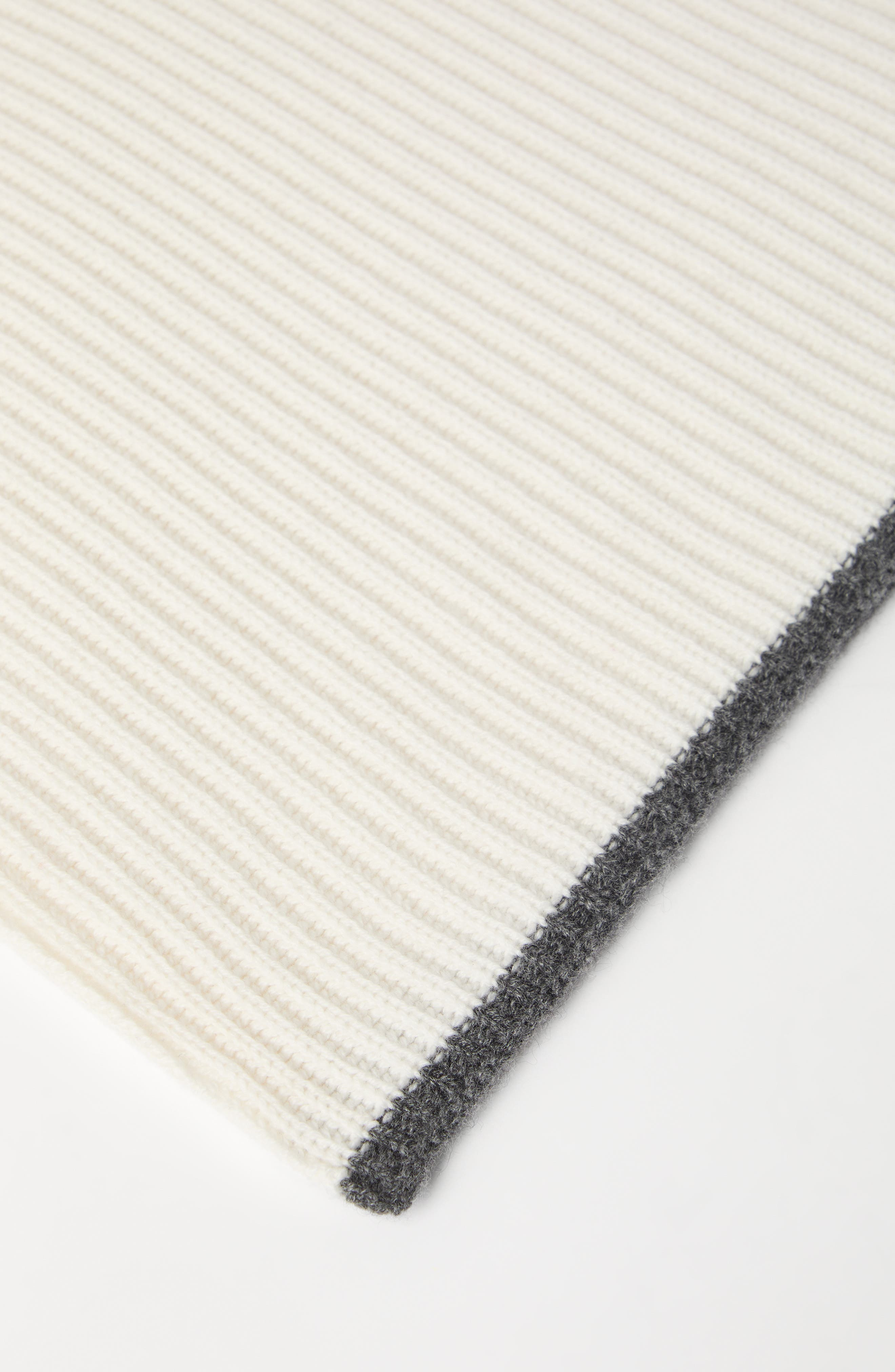 Brunello Cucinelli Knit scarf in Panama at Nordstrom - 3