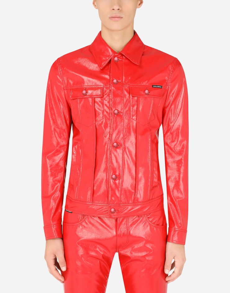 Coated technical fabric jacket - 1