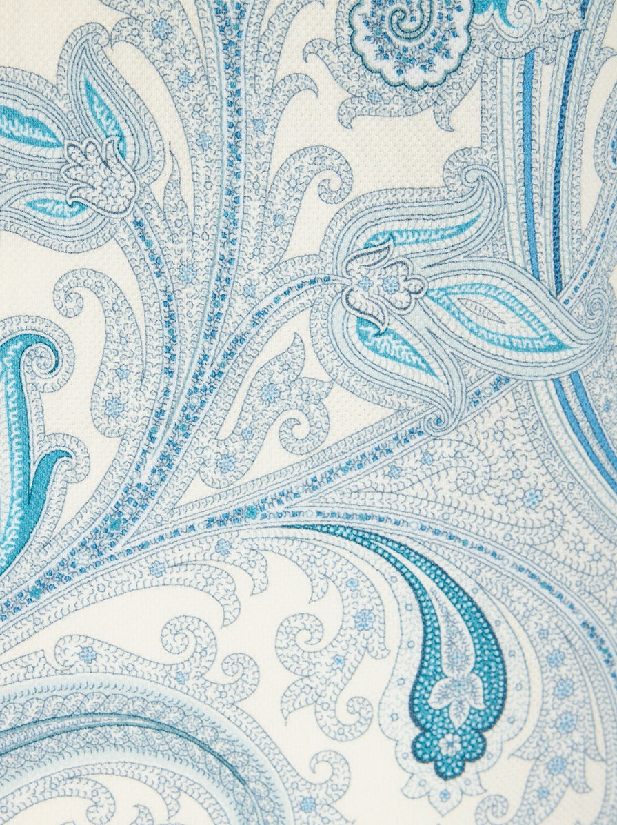ORNAMENTAL PAISLEY POLO SHIRT - 6