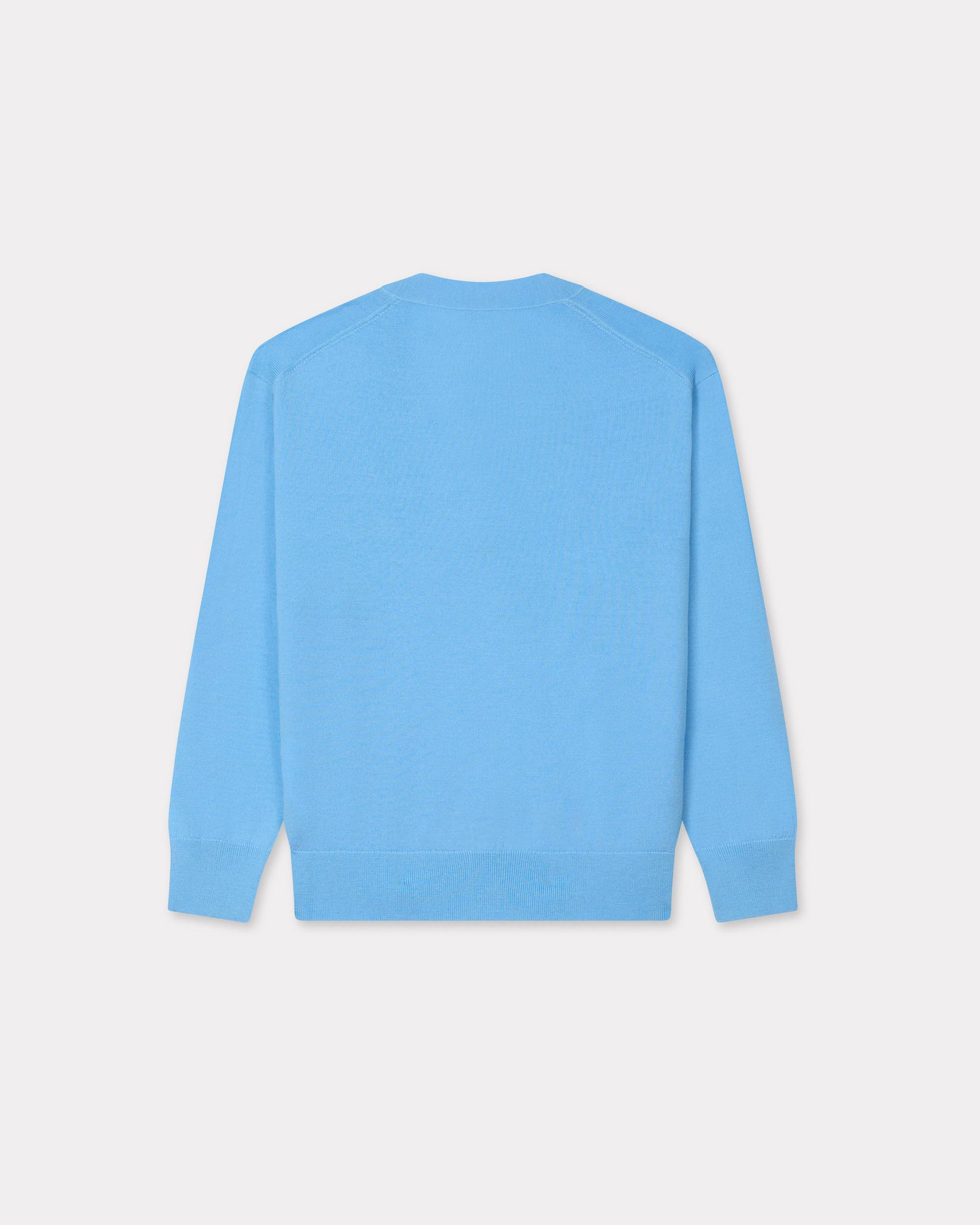 'Boke Flower' embroidered cardigan in Merino wool - 2