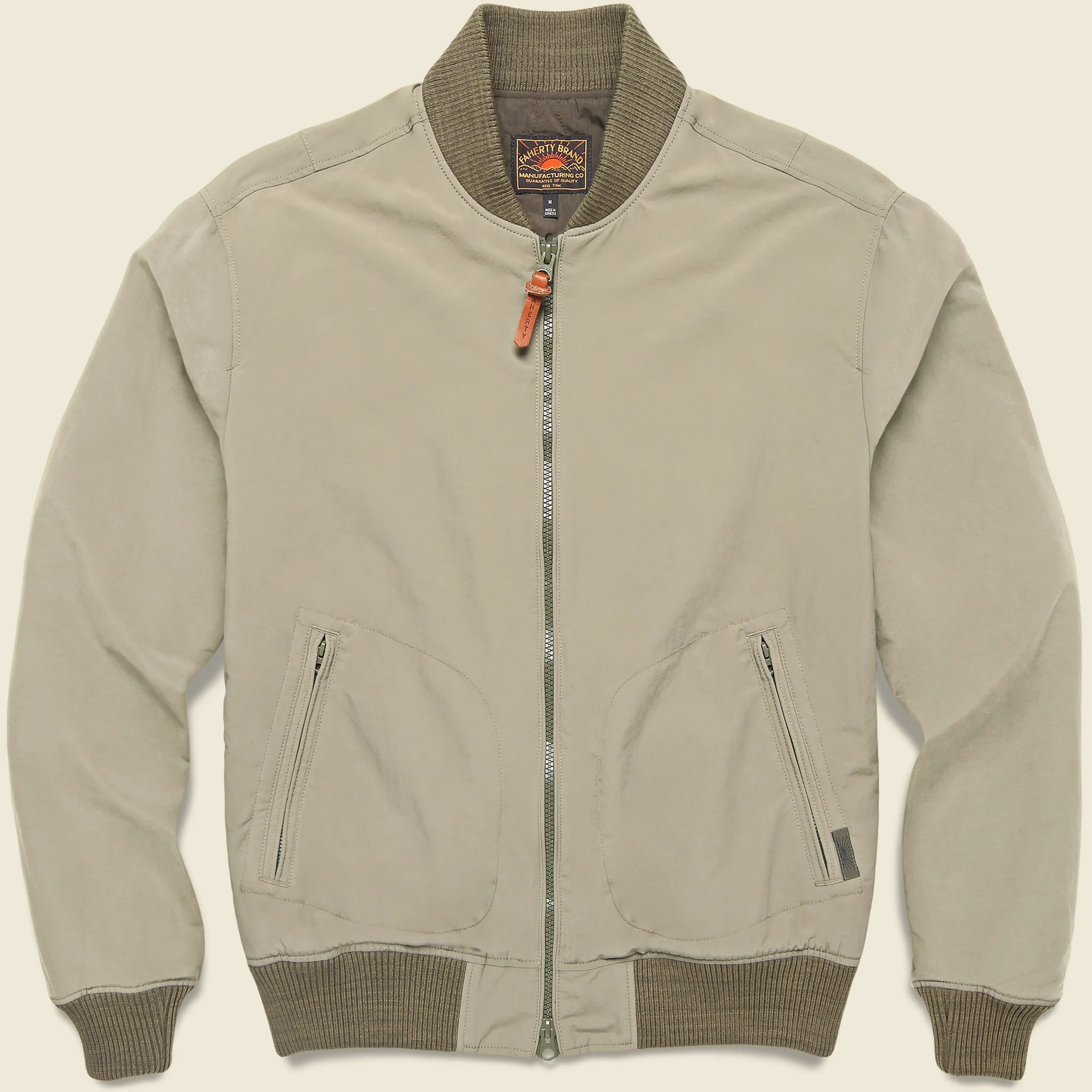 Military Bomber Jacket - Olive Valley - 1
