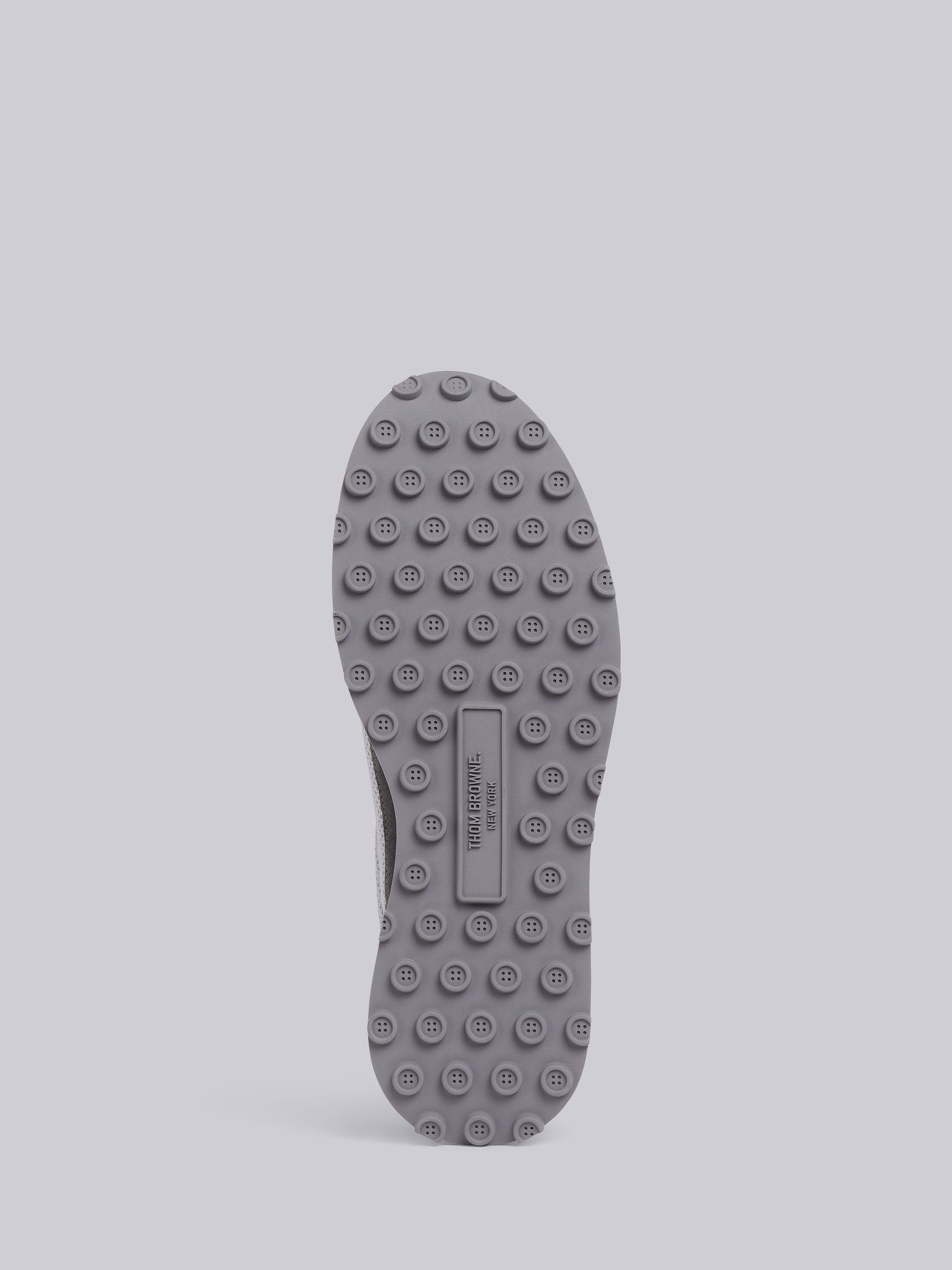 Light Grey Nylon Tech Runner - 5