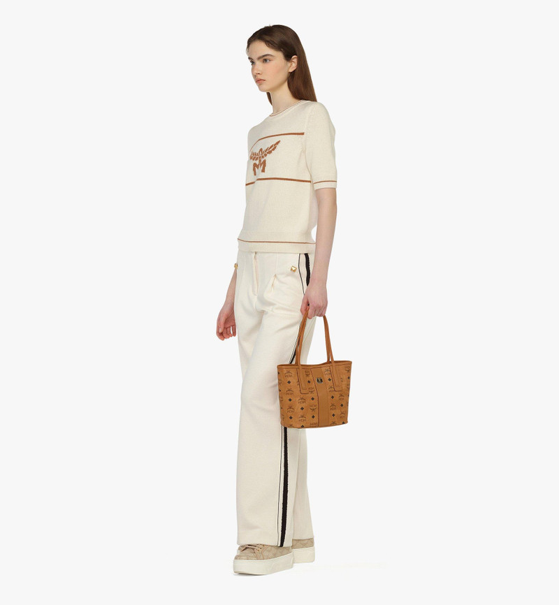 MCM Reversible Liz Shopper in Visetos outlook