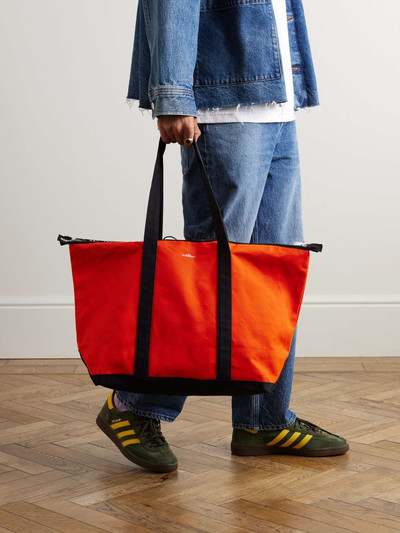 A.P.C. + JW Anderson Logo-Print Canvas Tote Bag outlook