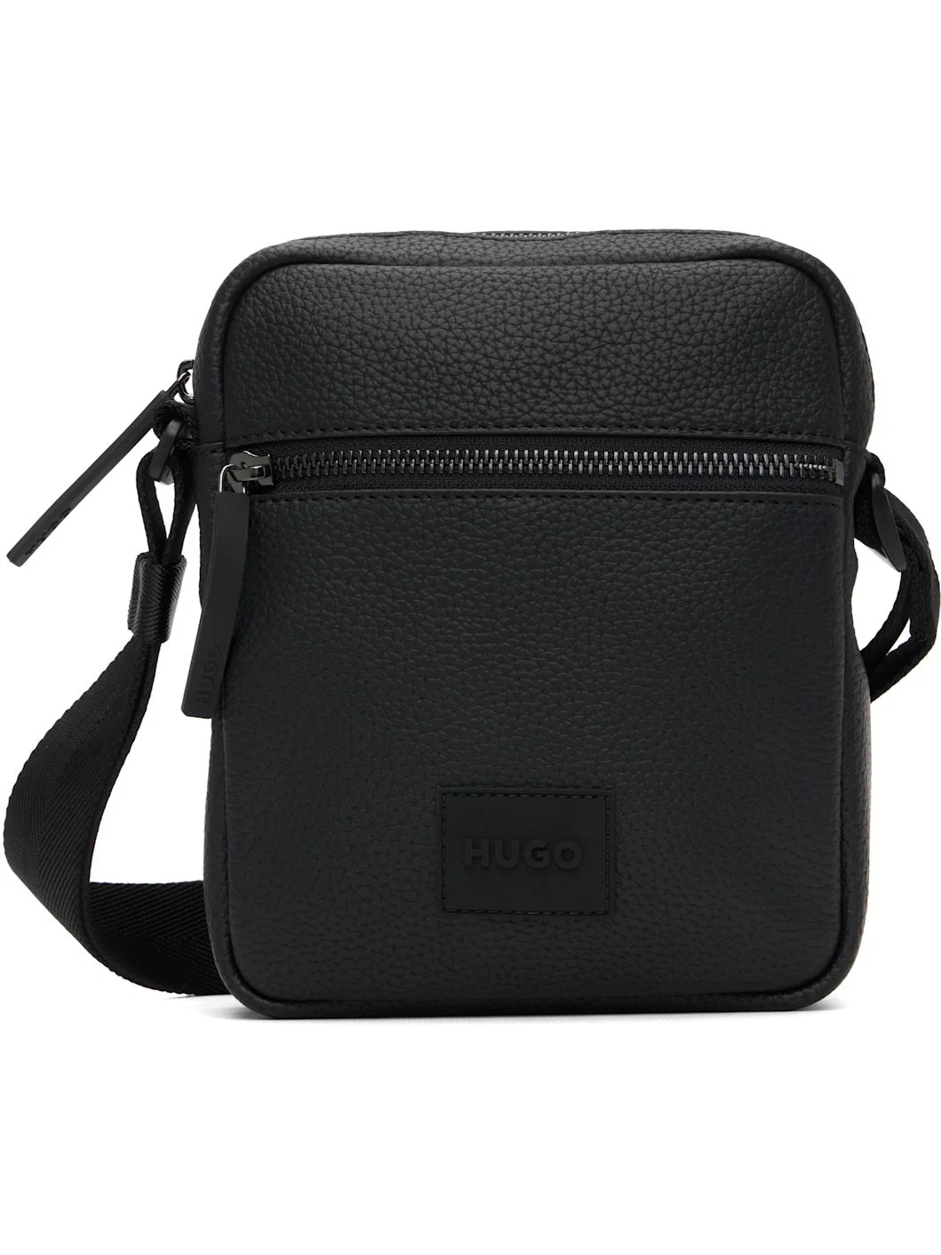 Black Logo Patch Bag - 1