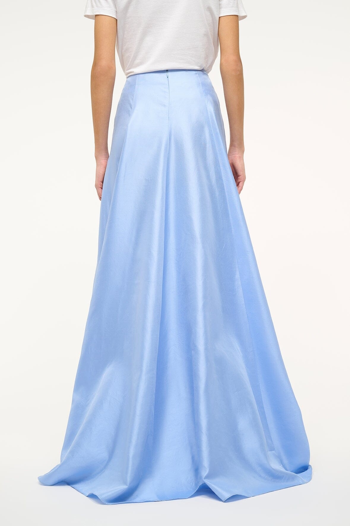 STAUD VINCENZO SKIRT PERIWINKLE - 5