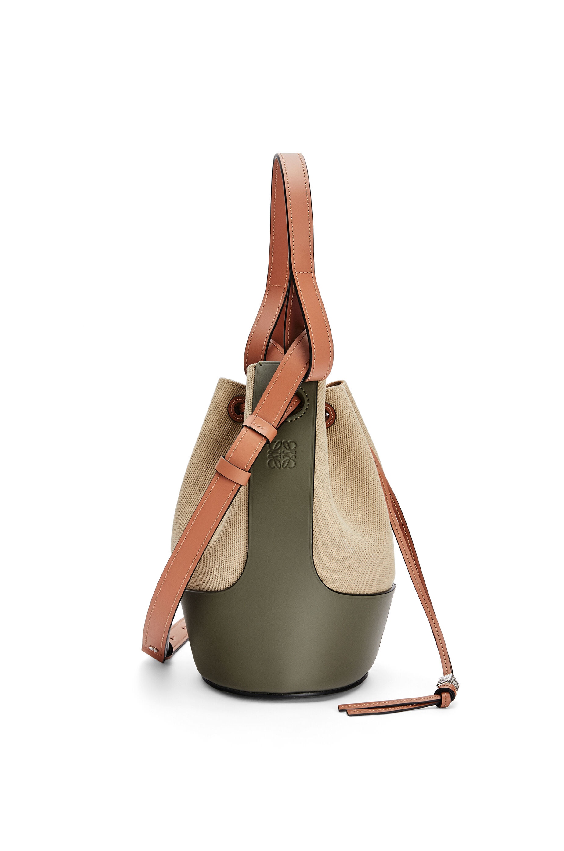 Small Balloon bag in canvas and calfskin - 3