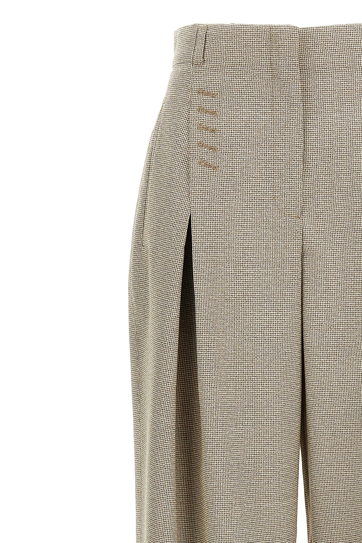 Micro check trousers - 3