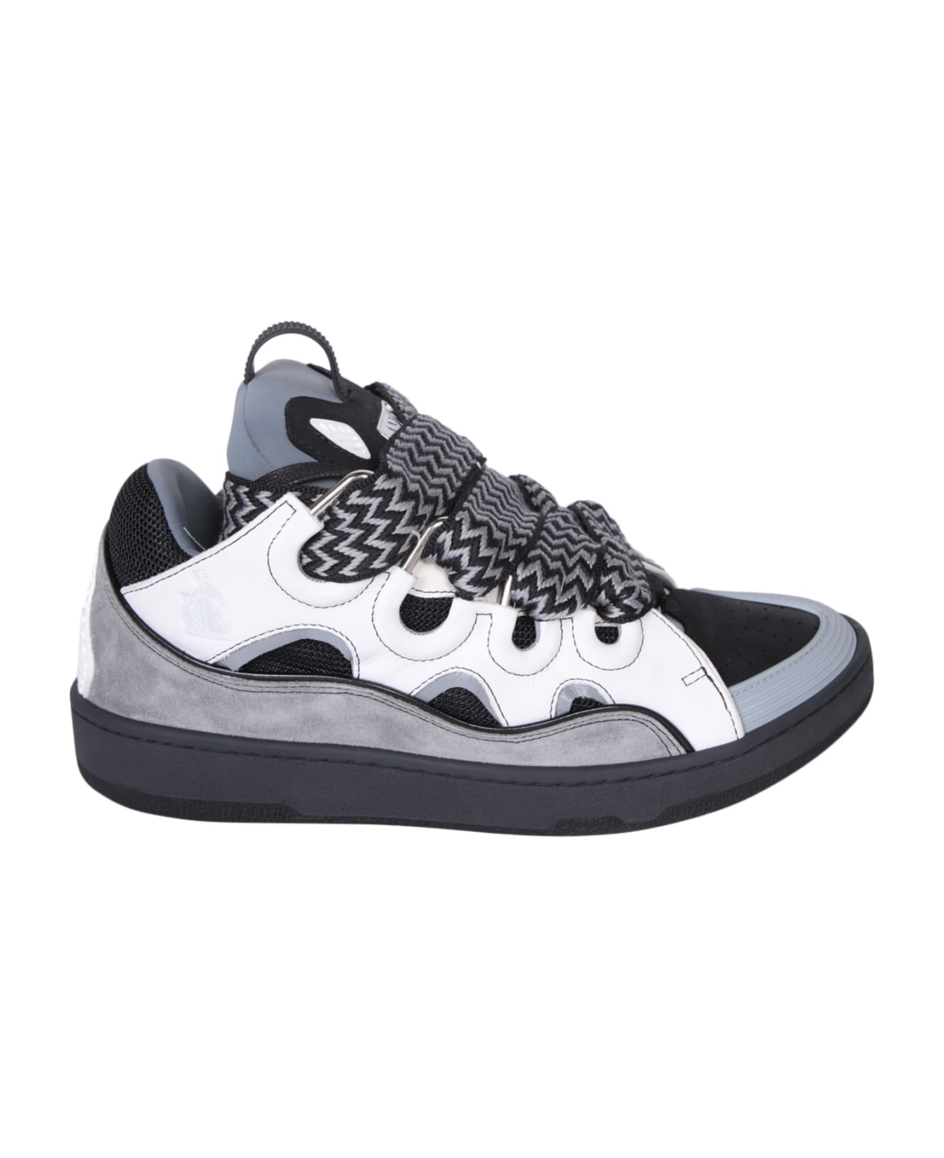 Curb White/grey Sneakers - 1