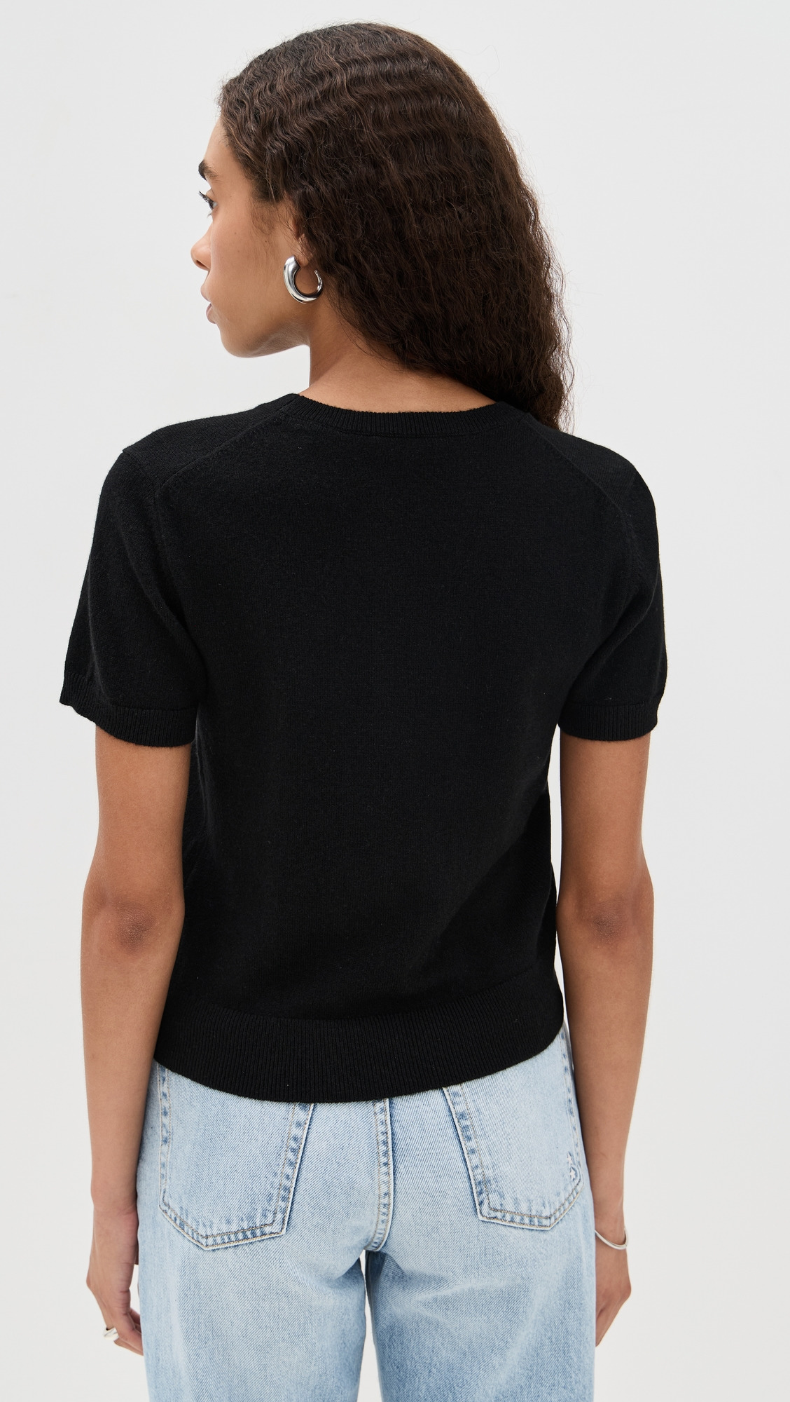 Cashmere Blend Tee - 2