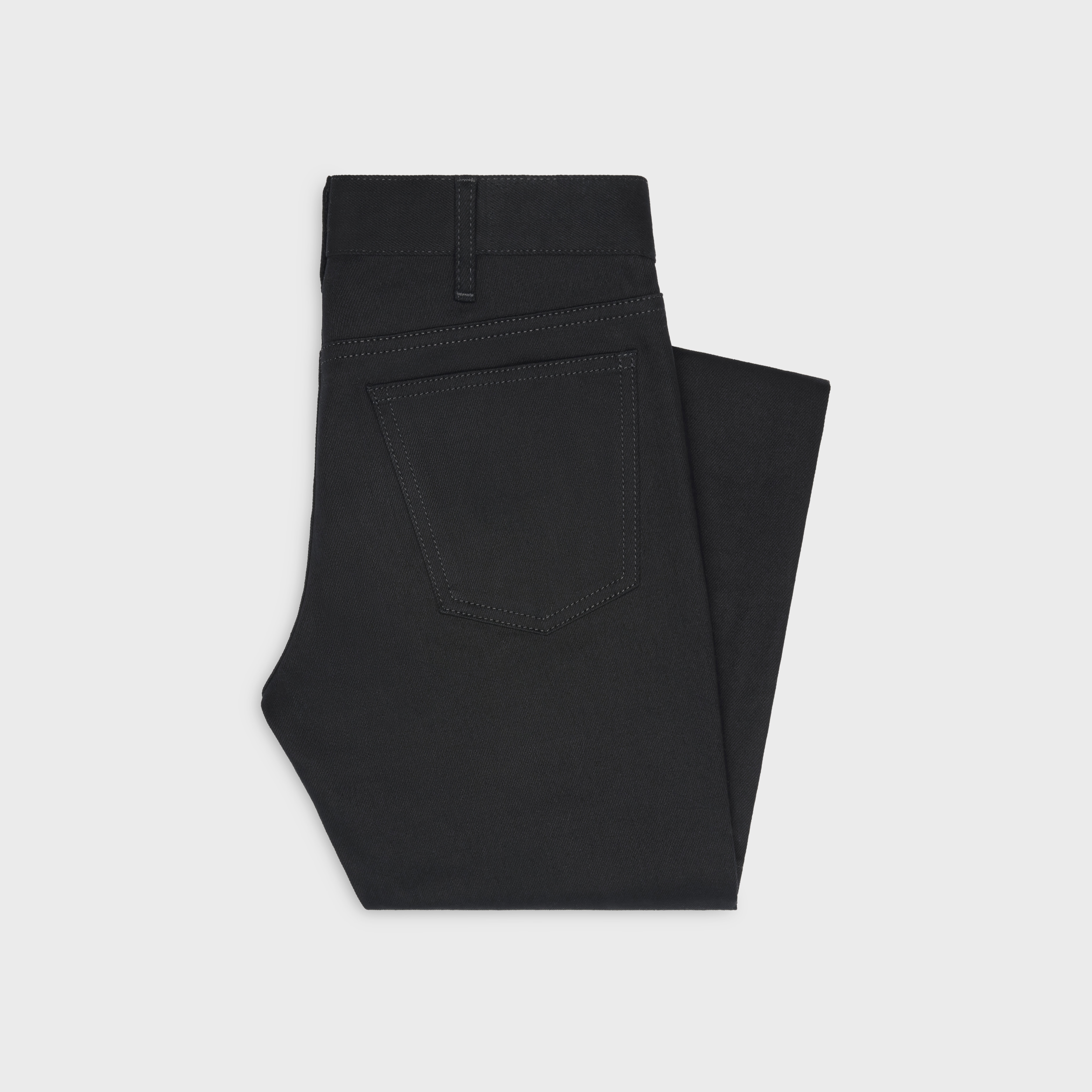 【関税&送料込】Celine Neo Skinny Jeans In Pure Black Wash D CELINE Neo skinny jeans in pure black wash denim | REVERSIBLE