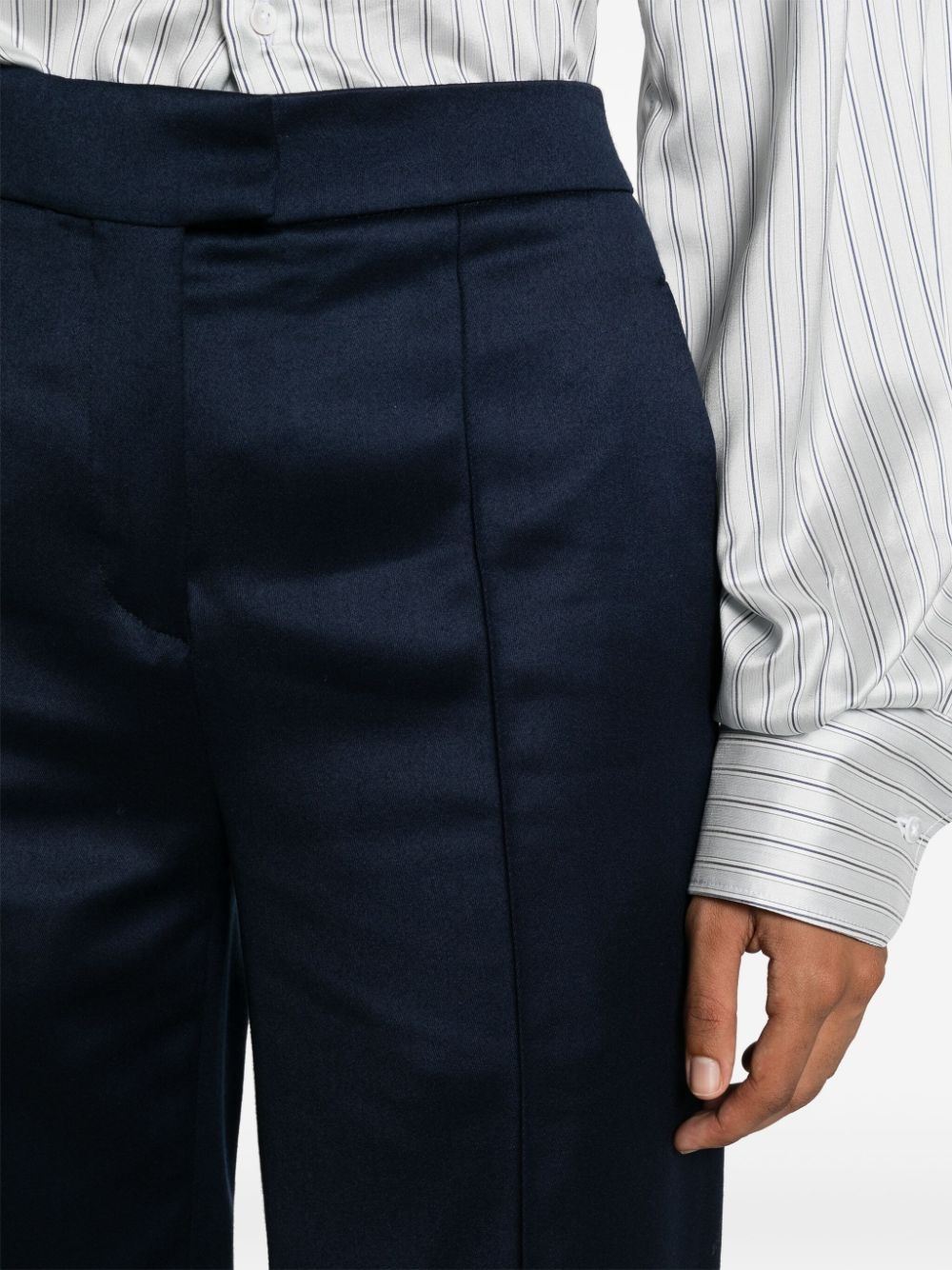 flared wool trousers - 5