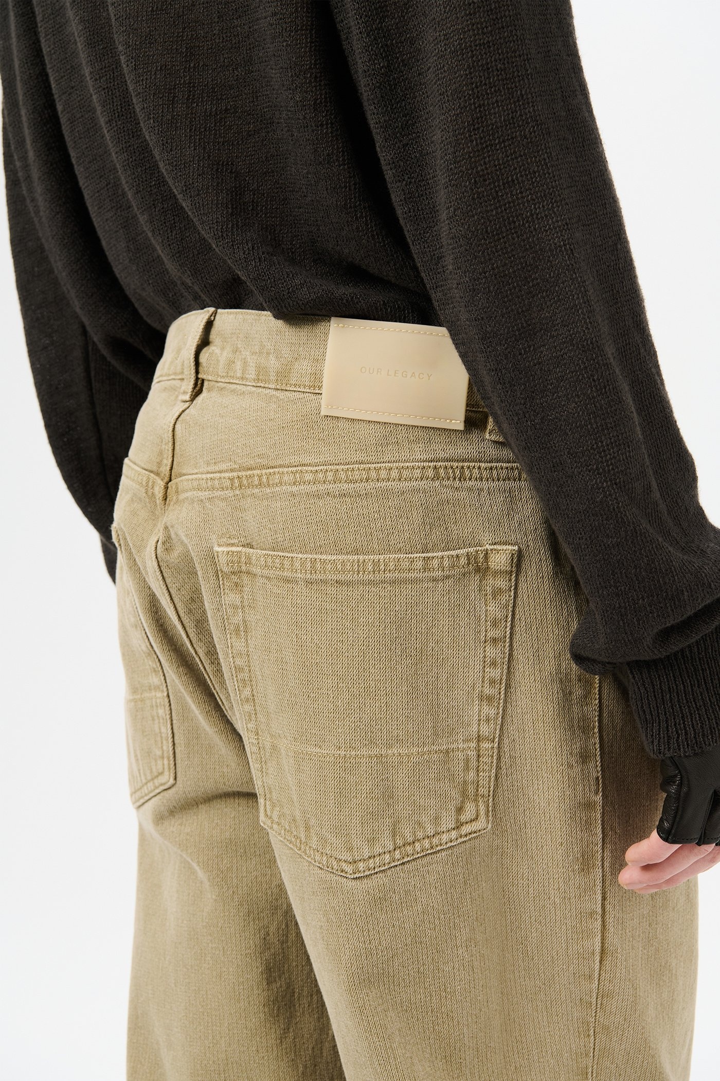 Third Cut Jeans Dry Grass Chain Twill - 6