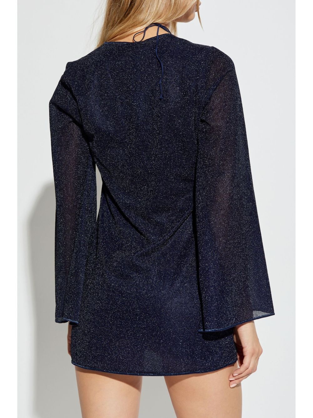 lurex mini dress - 4
