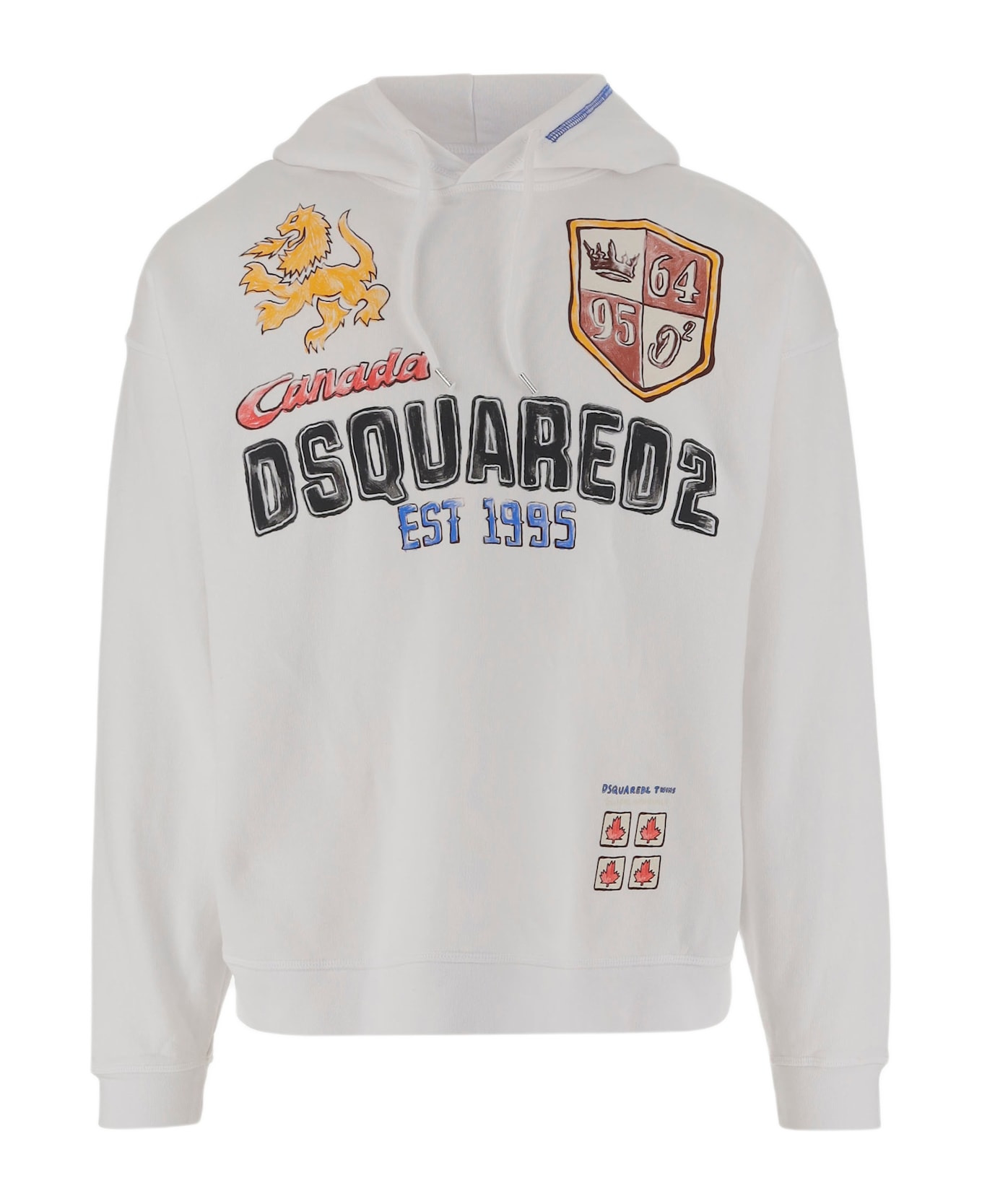Cotton Sweatshirt With Print - 1