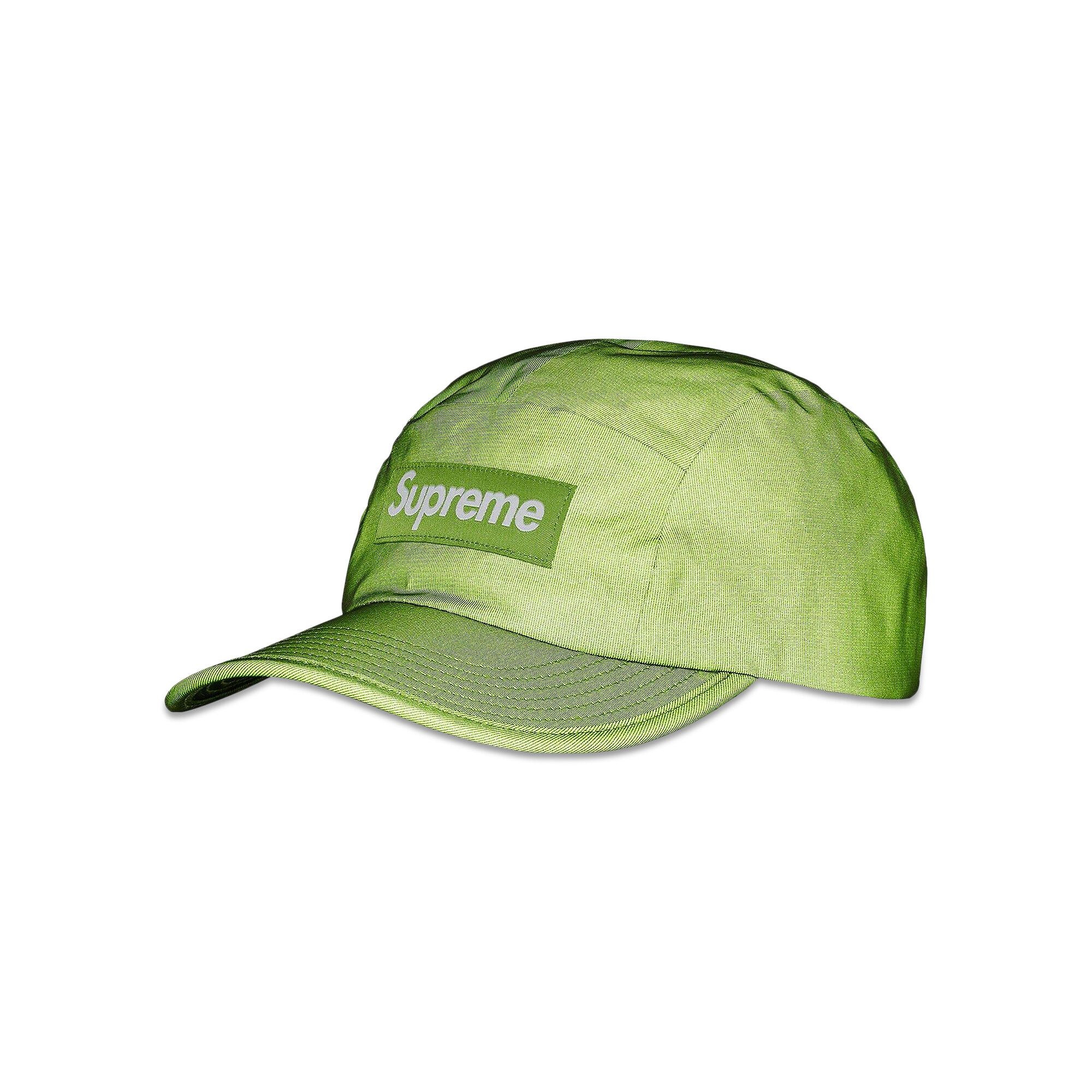 Supreme Supreme Reflective Mesh Camp Cap 'Green' | goat | REVERSIBLE