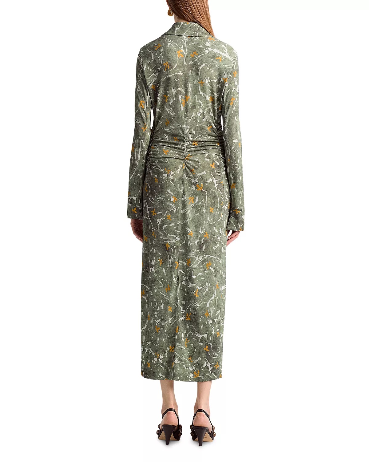 Claudia Floral Button Front Dress - 3