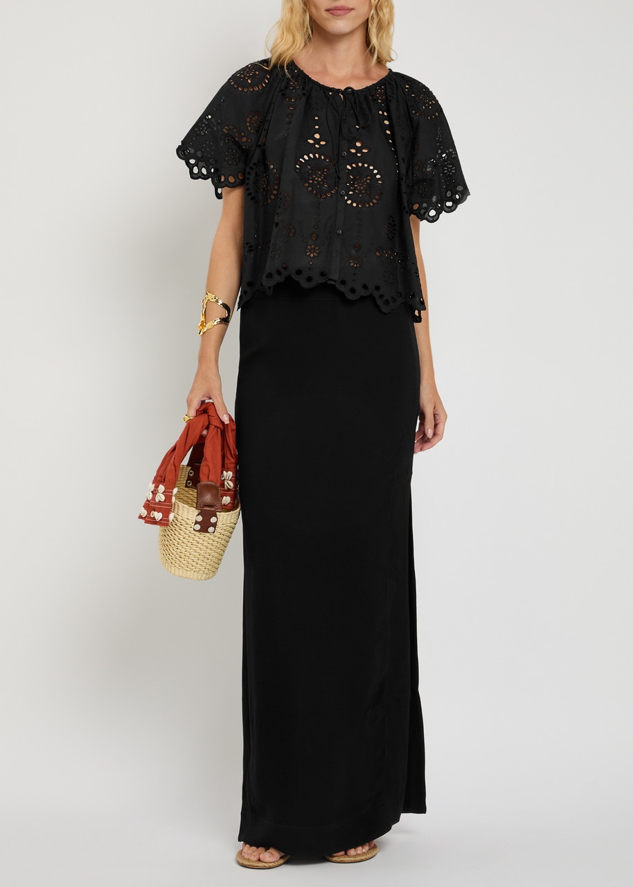 Matteau Broderie Anglaise Cotton Blouse - 4