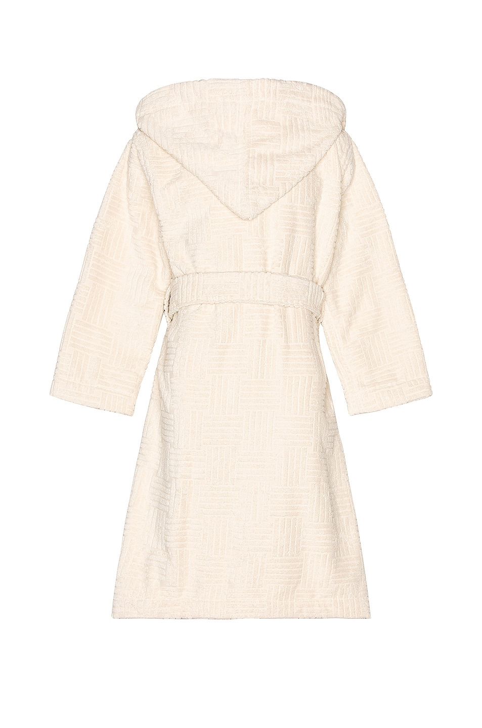 Intreccio Jacquard Cotton Terry Bathrobe - 2