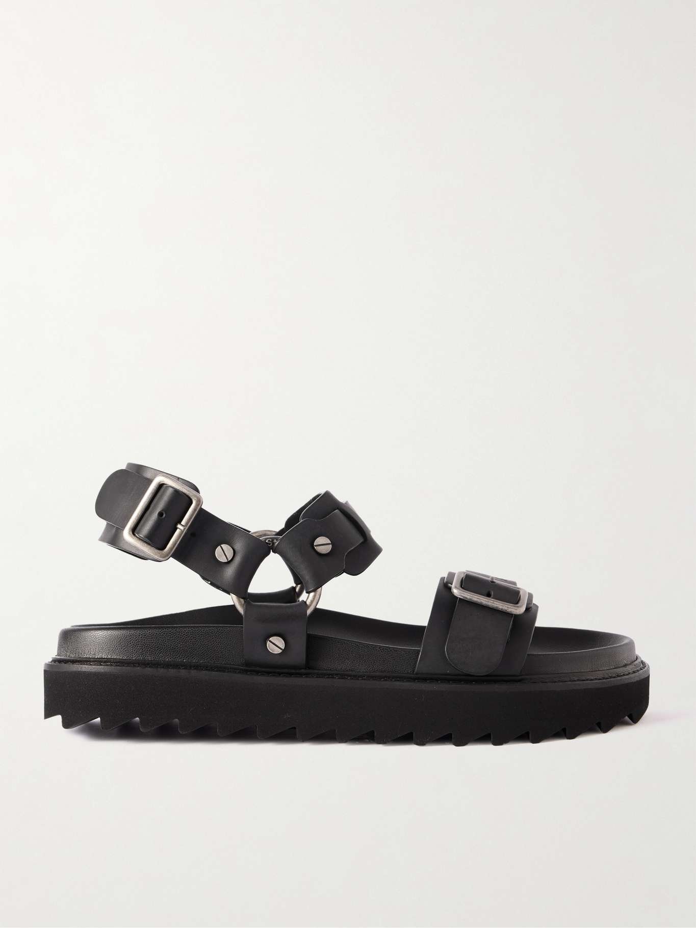 【美品！】Acne Studios 本革 ストラップサンダル サイズ36 黒 Acne Studios アクネ ストゥディオズ レザーサンダル 38