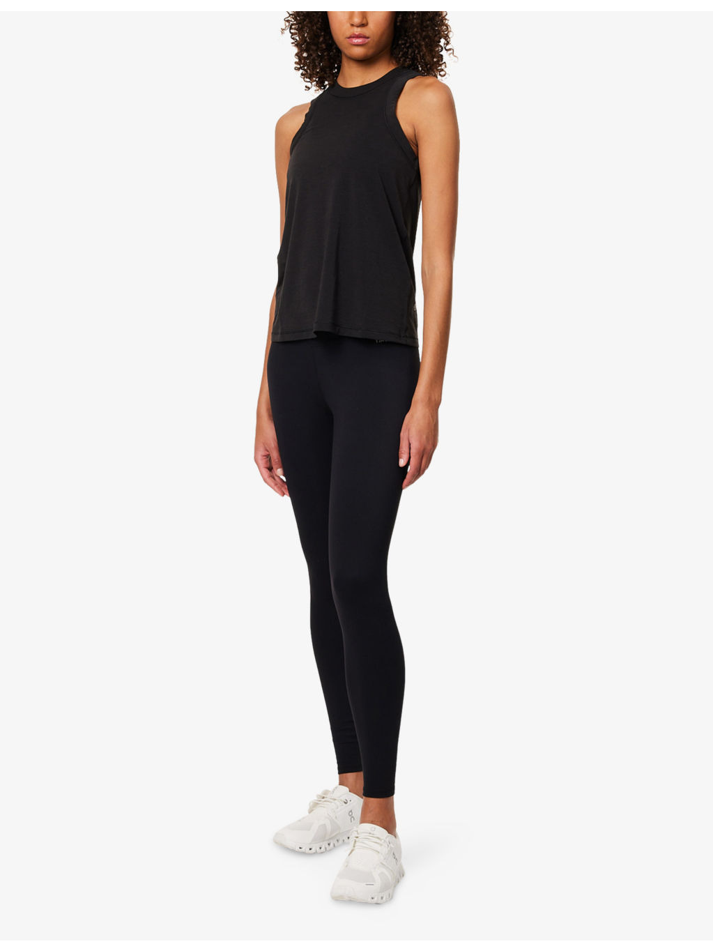 Training Flared Stretch-Woven Top - 2
