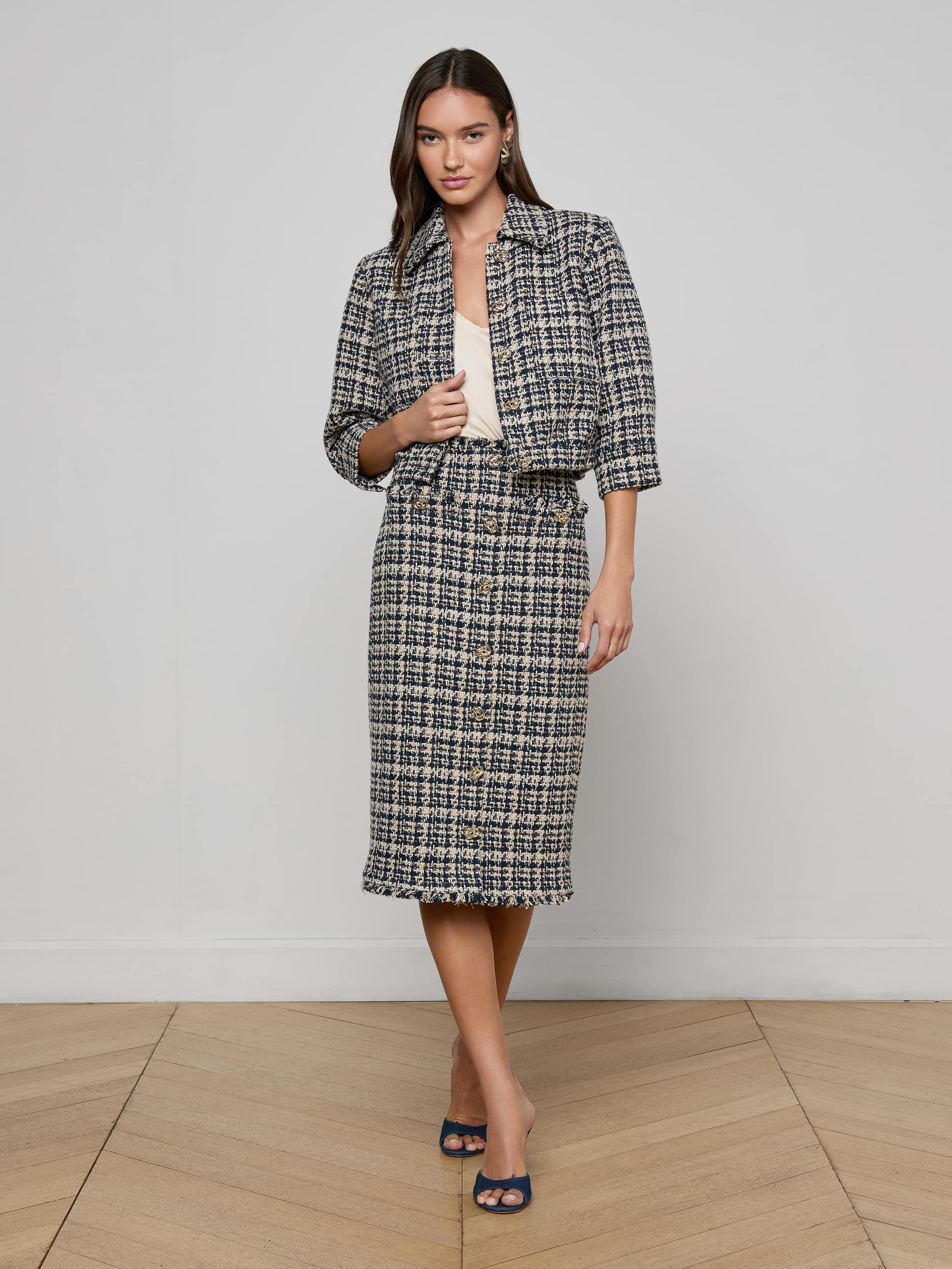 Jia Tweed Jacket - 4