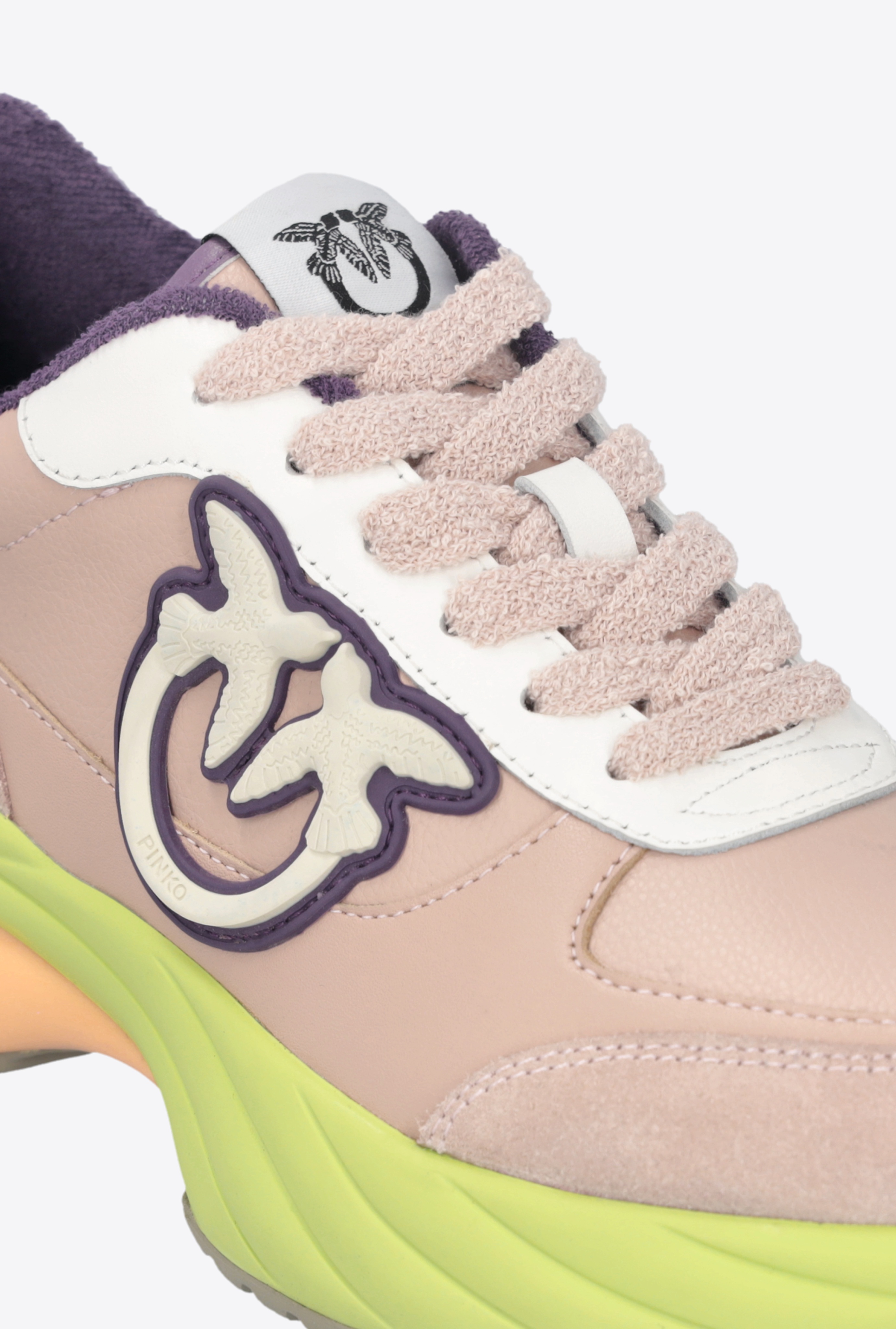 MULTICOLOURED ARIEL SNEAKERS WITH SUEDE DETAILS - 4